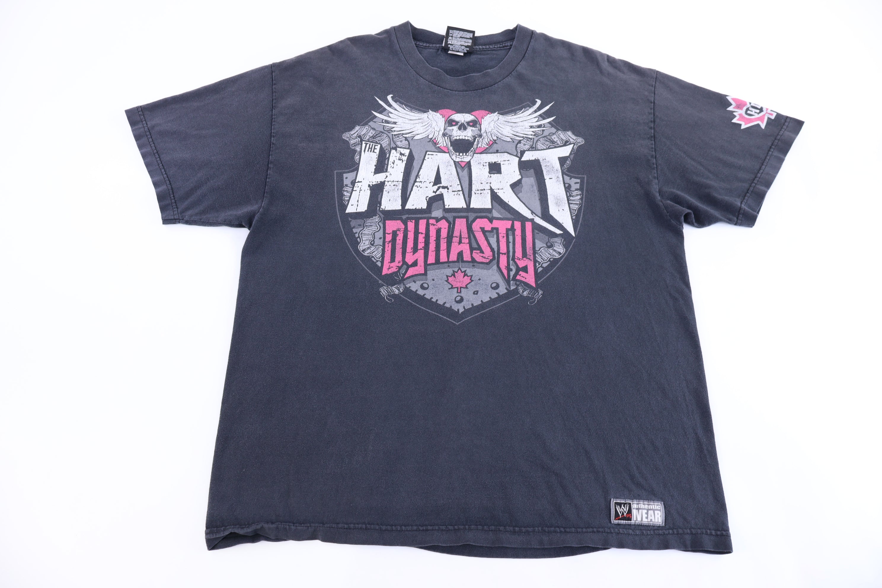 2008 WWE The Hart Dynasty T-shirt