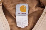 Carhartt Logo Patch Tan Full Zip Jacket