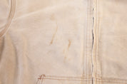 Carhartt Logo Patch Tan Full Zip Jacket
