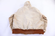 Carhartt Logo Patch Tan Full Zip Jacket