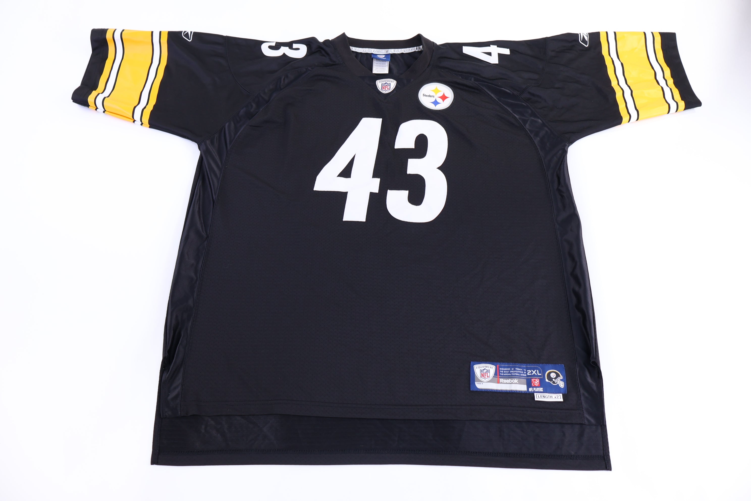 Vintage Pittsburgh Steelers Troy Polamalu Football Jersey