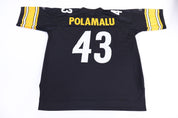 Vintage Pittsburgh Steelers Troy Polamalu Football Jersey