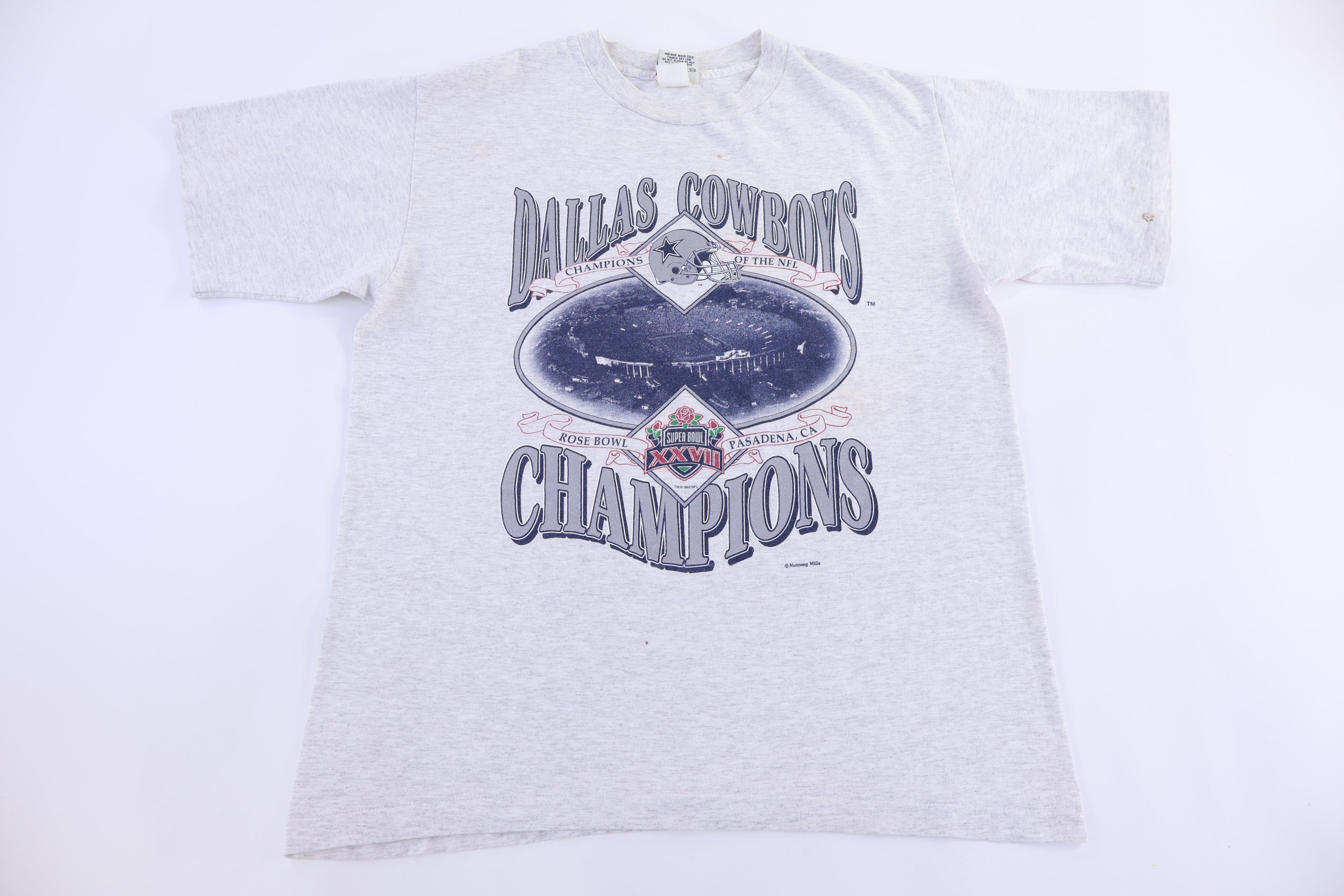 1992 Dallas Cowboys Football Super Bowl Champions T-shirt