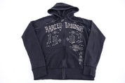 Women's Harley Davidson Motorcycles Black Full Zip Hoodie
