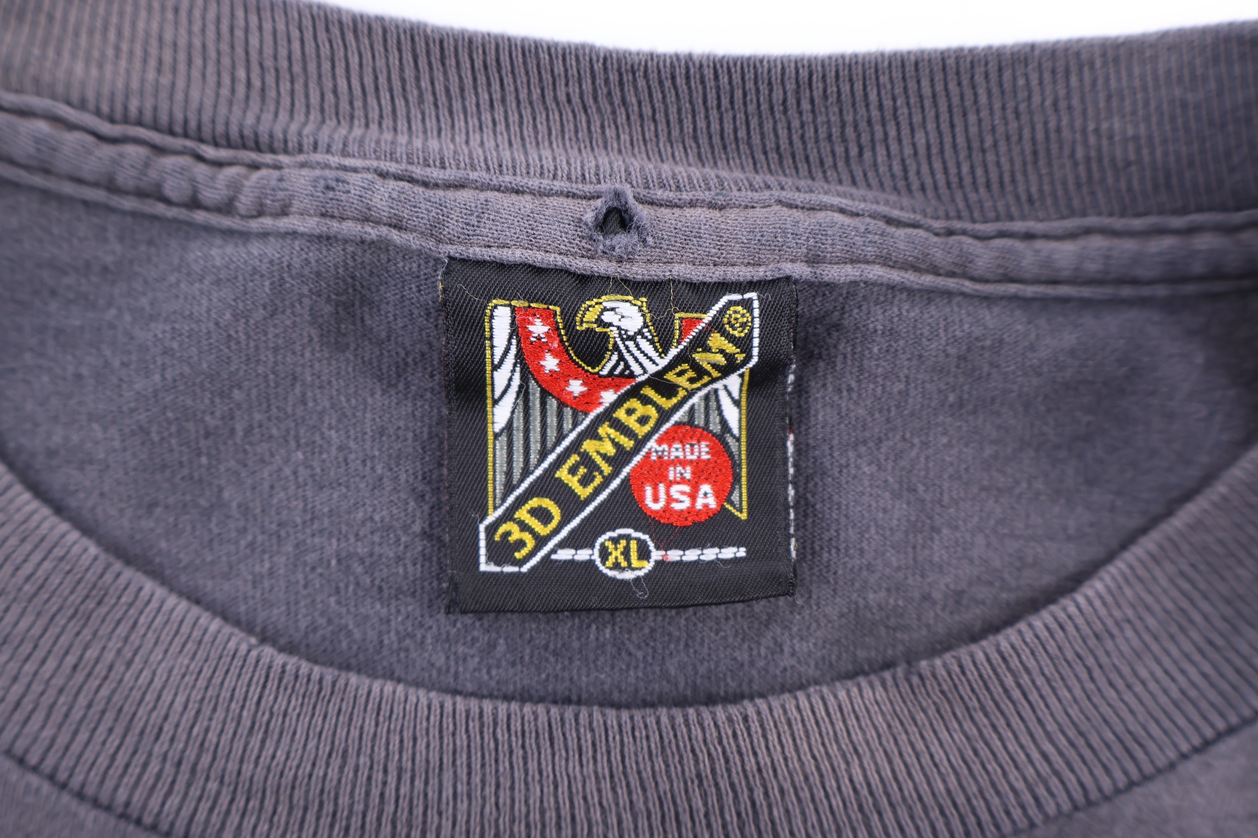 1992 Knights in Black Armor 3D Emblem T-shirt