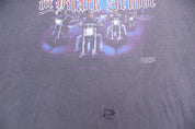 1992 Knights in Black Armor 3D Emblem T-shirt