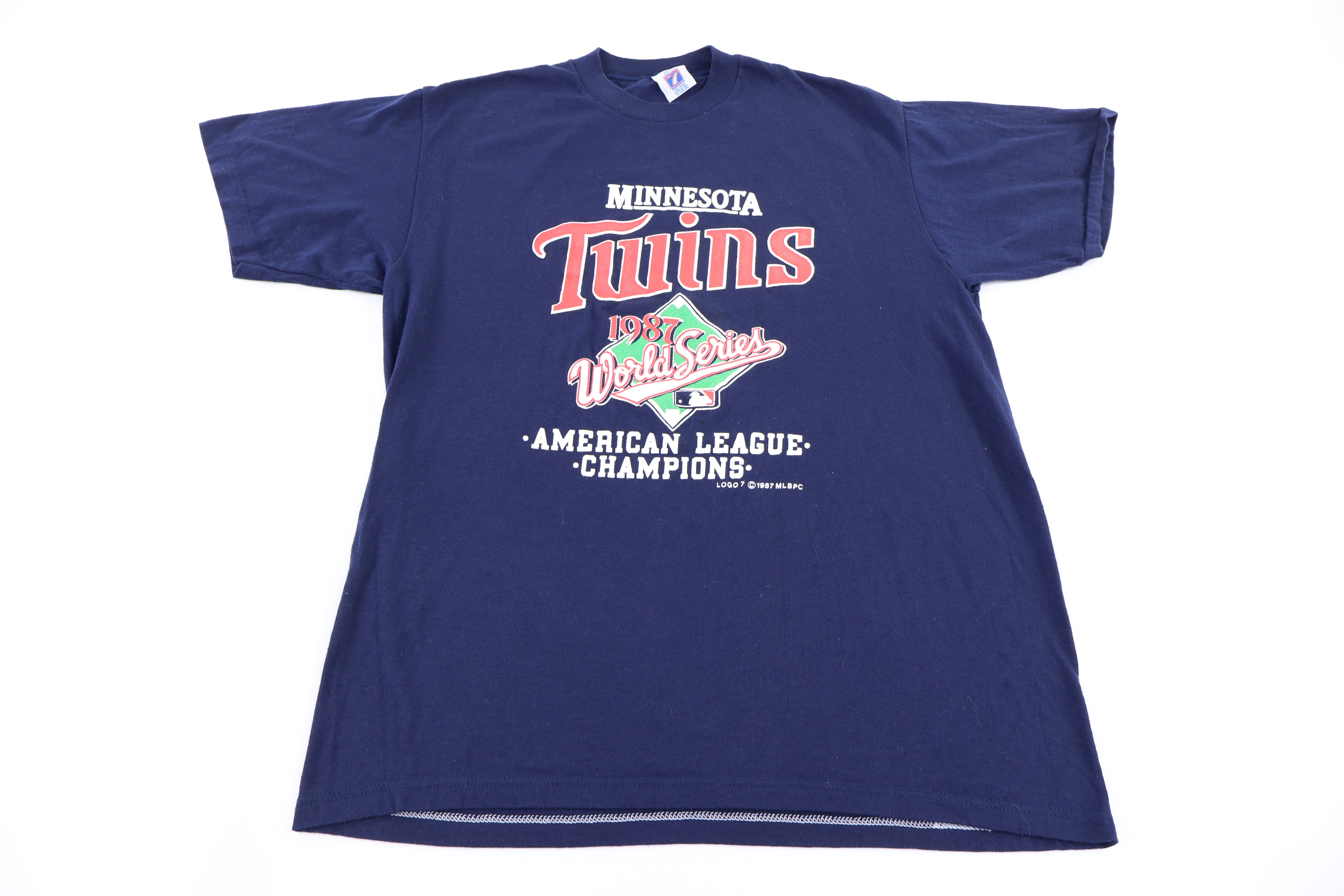 1987 Minnesota Twins Baseball World Series T-shirt