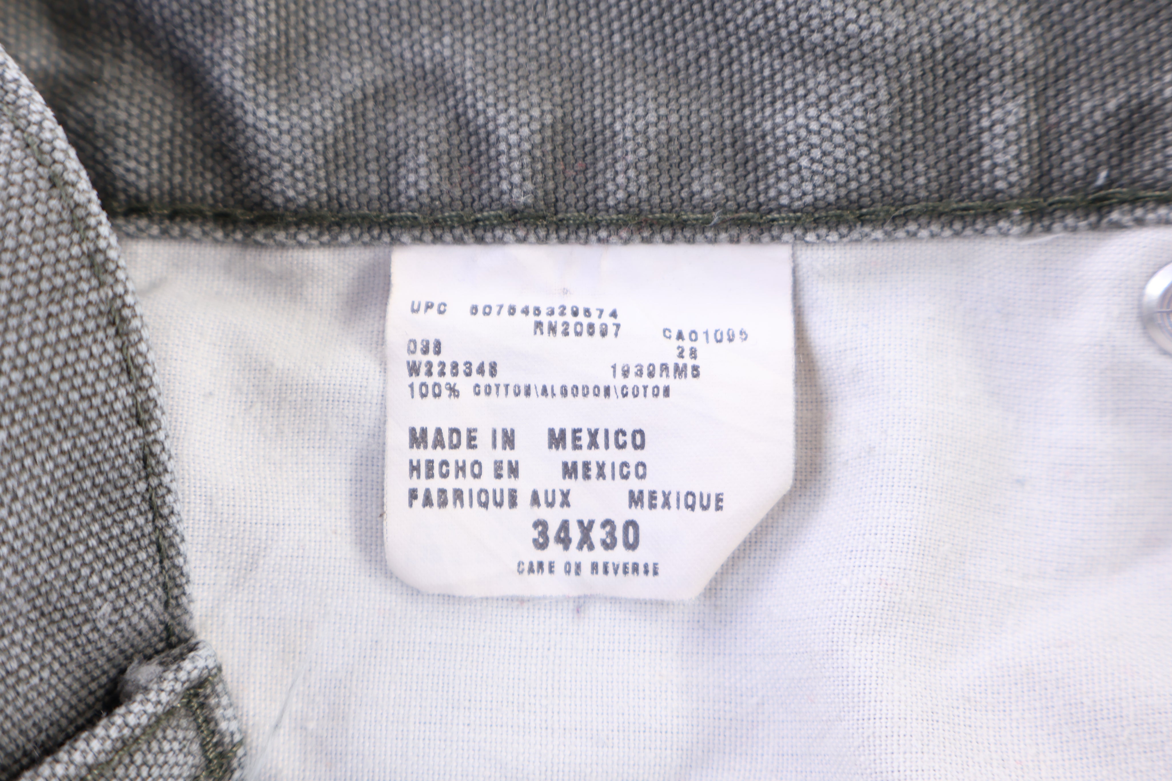 Dickies Logo Patch Olive Green Pants