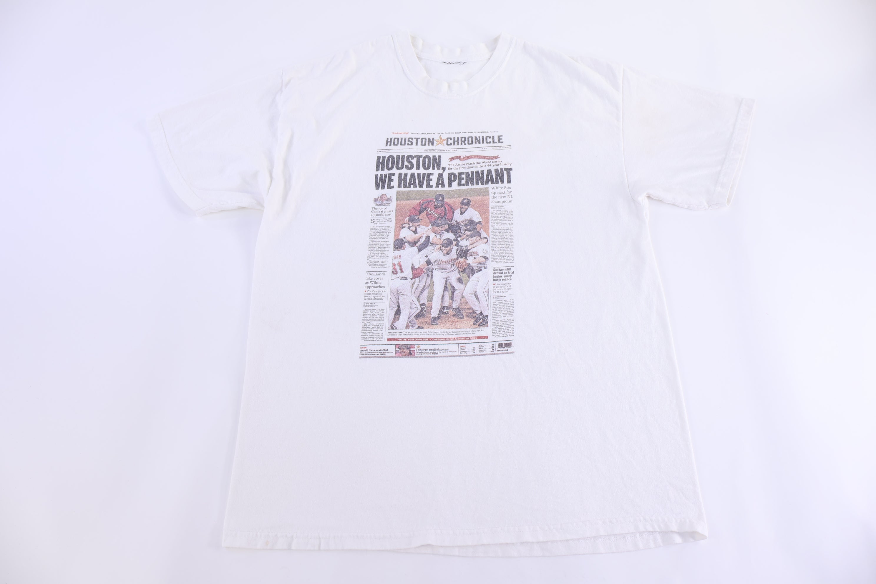 2005 Houston Astros We Have A Pennant T-shirt