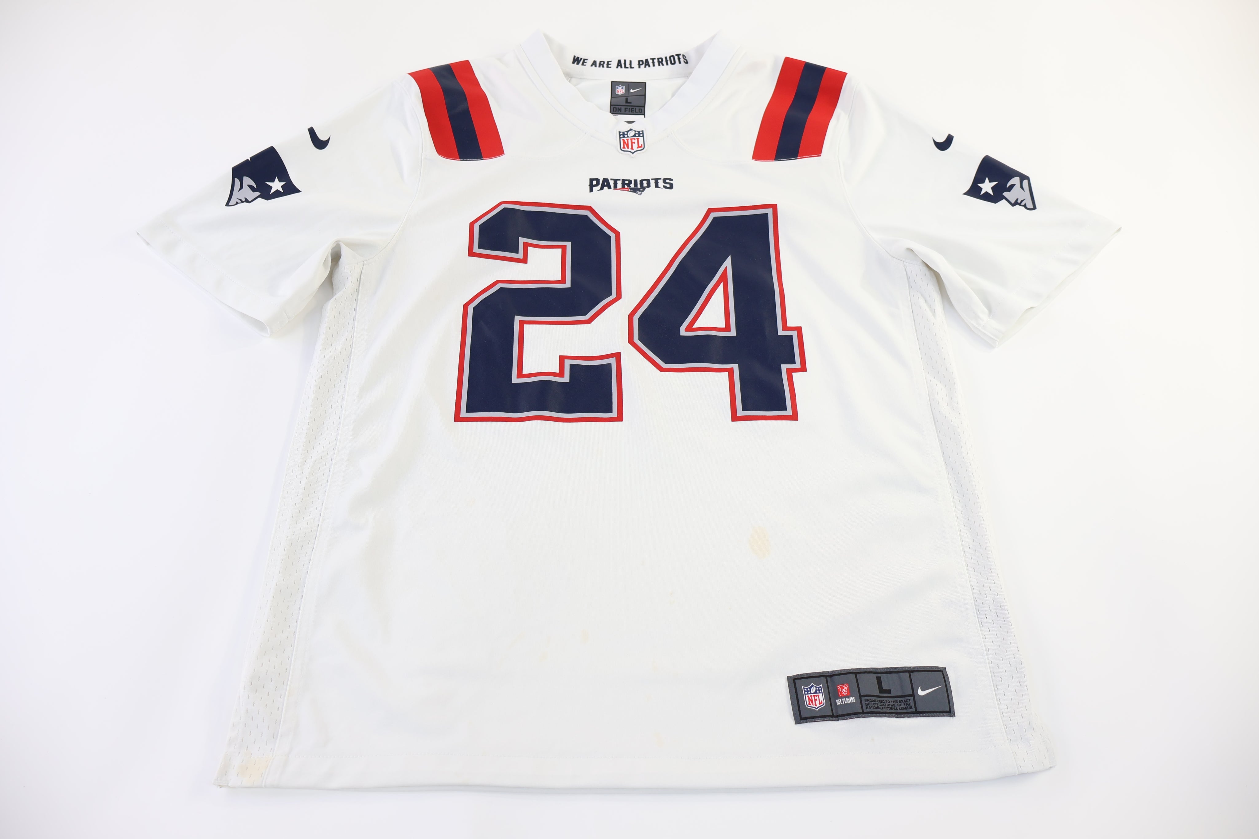 Nike Stephon Gilmore New England Patriots Football Jersey