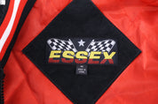 90's Chevrolet Racing Leather Suede Jacket