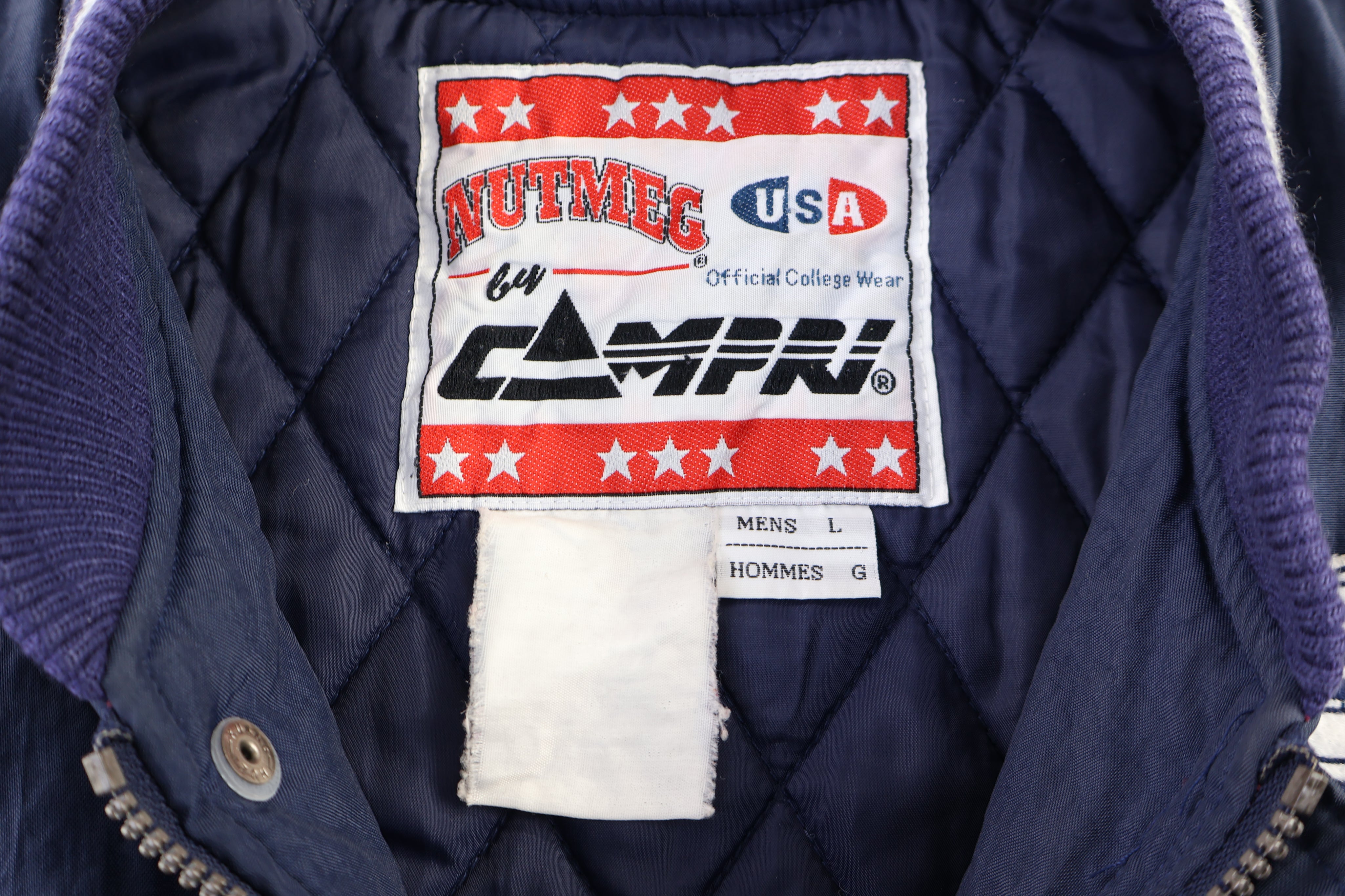 Vintage Georgetown University Bomber Jacket