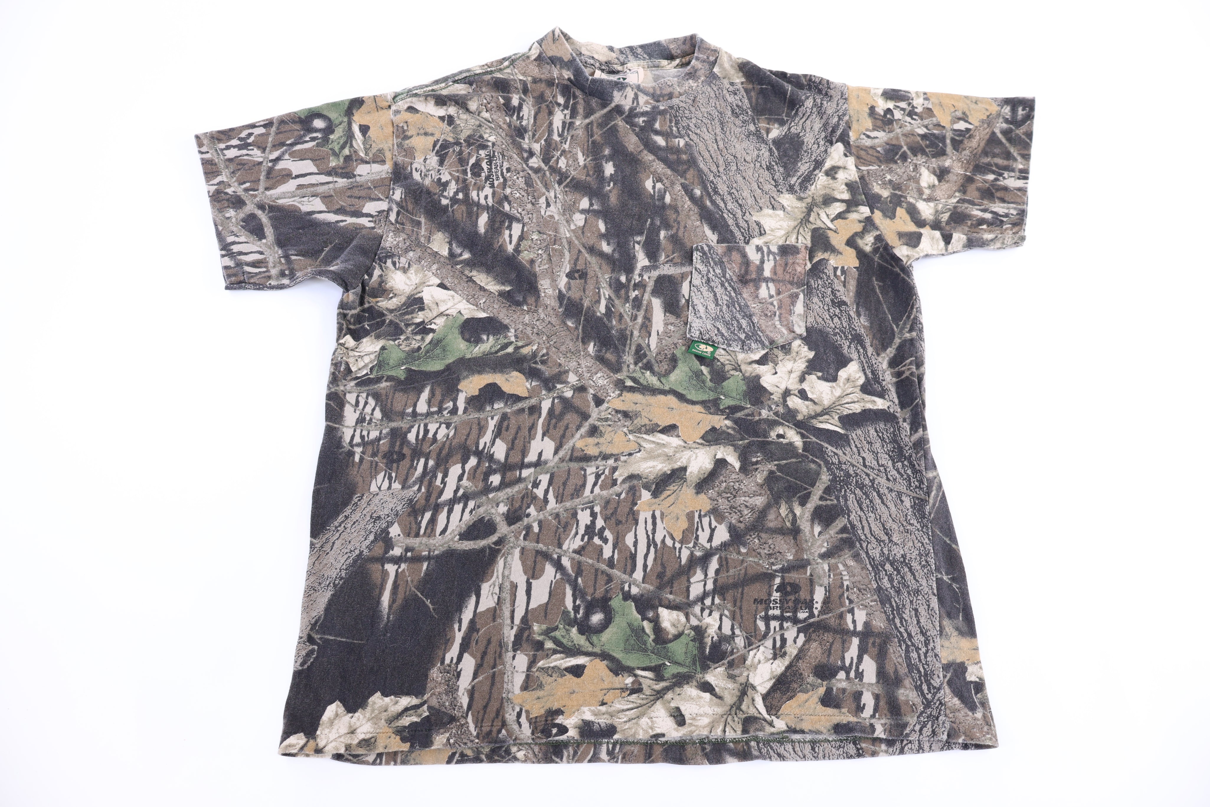 90's Mossy Oak Camo Pocket T-shirt