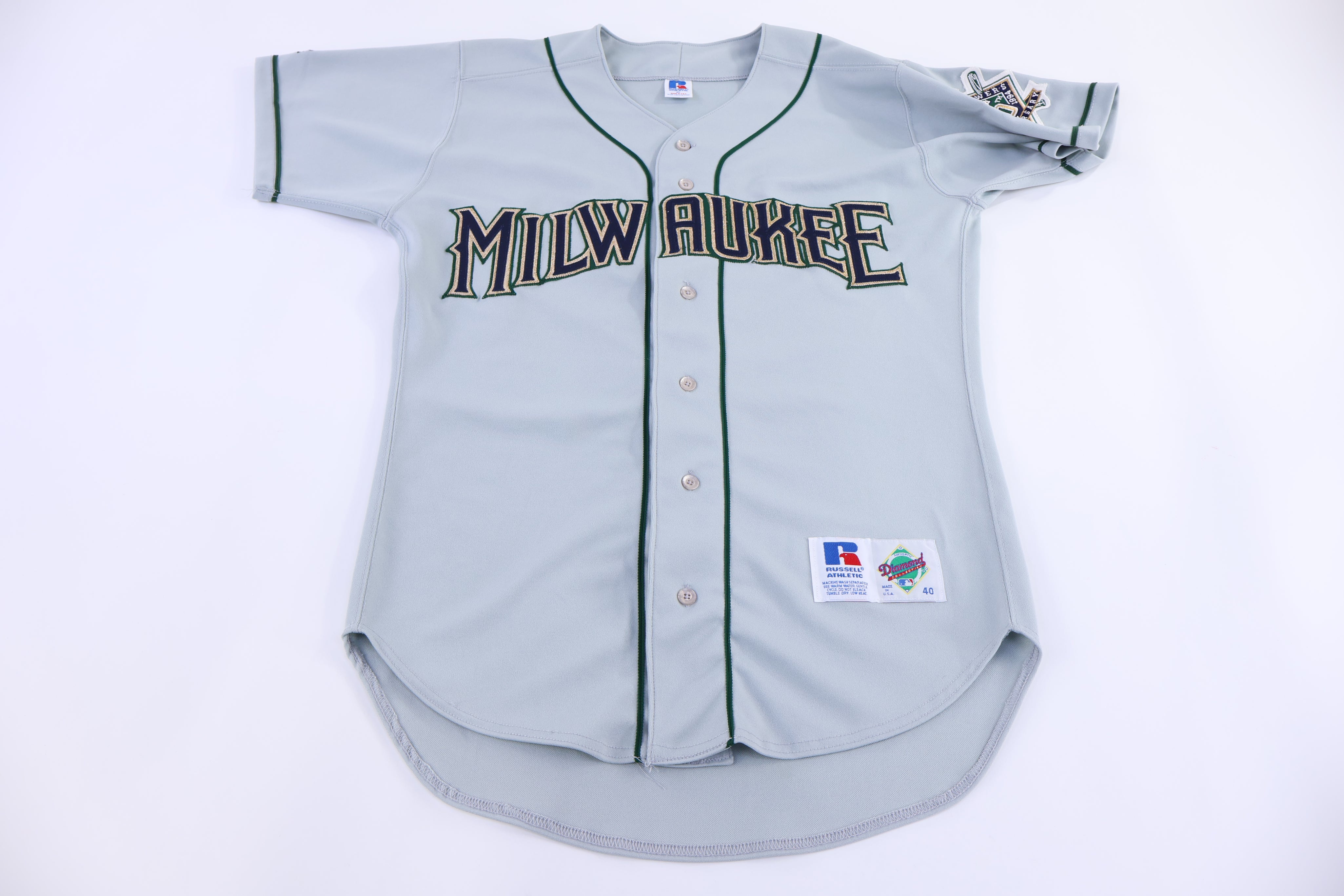 90's Milwaukee Brewers Baseball Jersey