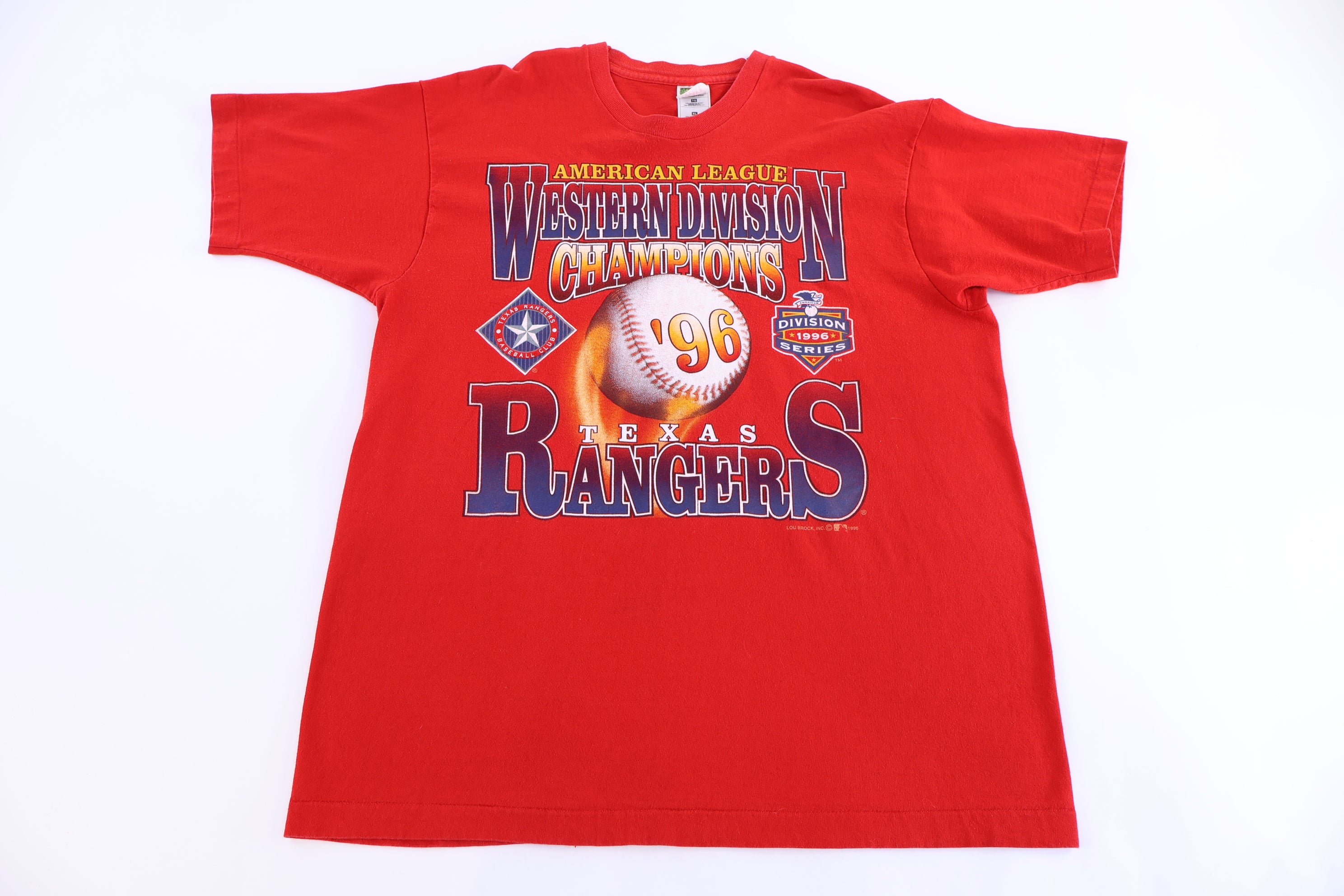 1996 Texas Rangers Western Division Champs T-shirt