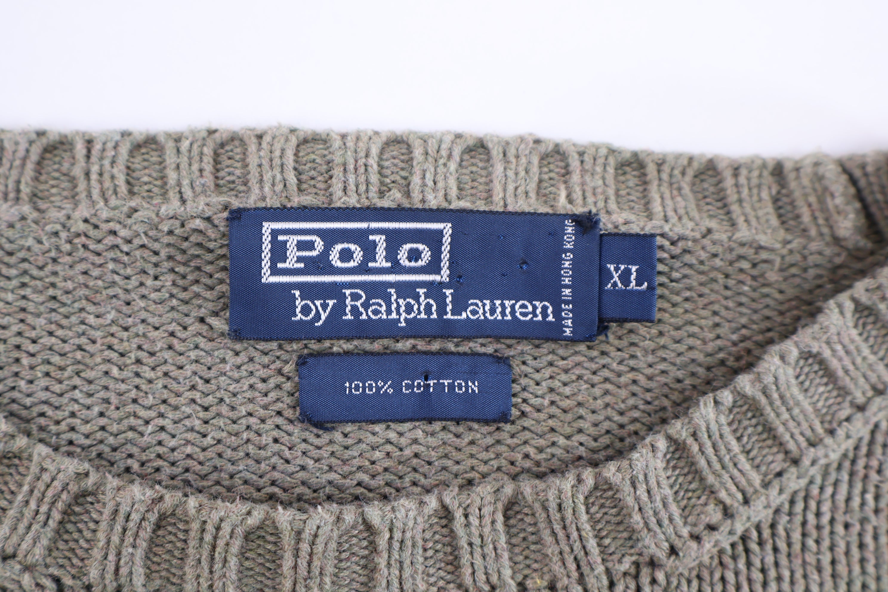Polo by Ralph Lauren Embroidered Logo Knit Sweater