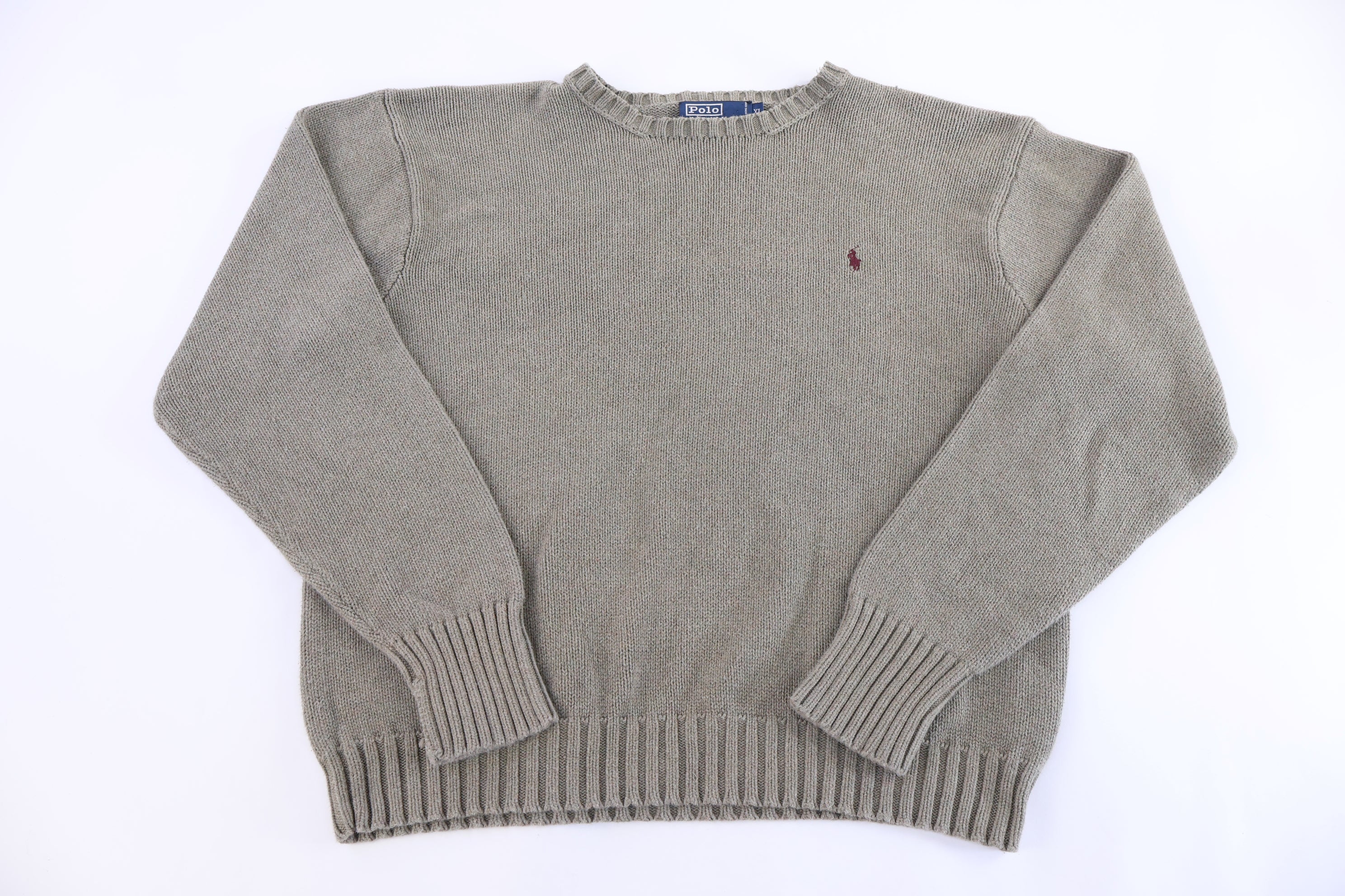 Polo by Ralph Lauren Embroidered Logo Knit Sweater