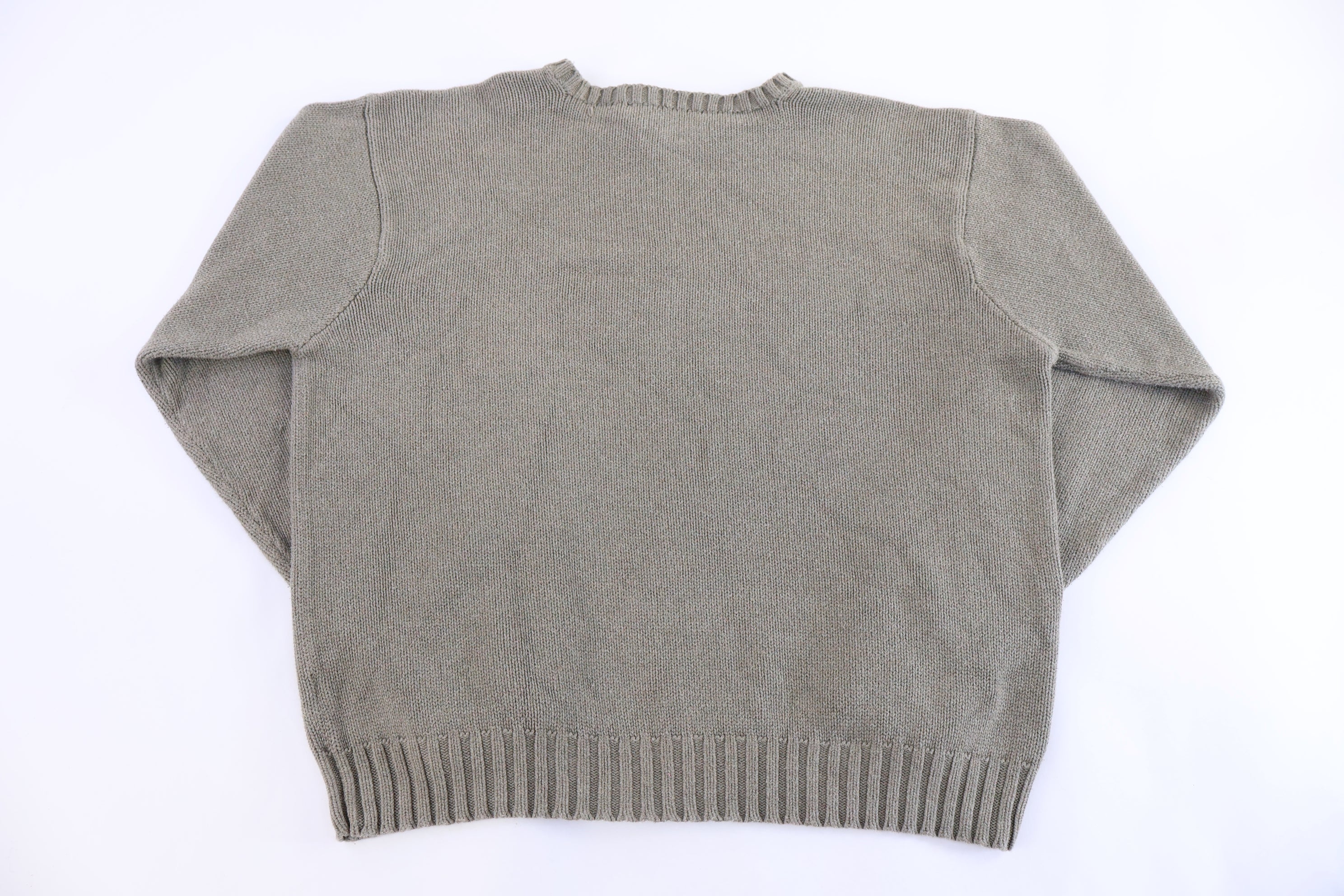 Polo by Ralph Lauren Embroidered Logo Knit Sweater