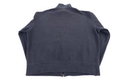 Polo by Ralph Lauren Embroidered Logo Black Full Zip Sweater