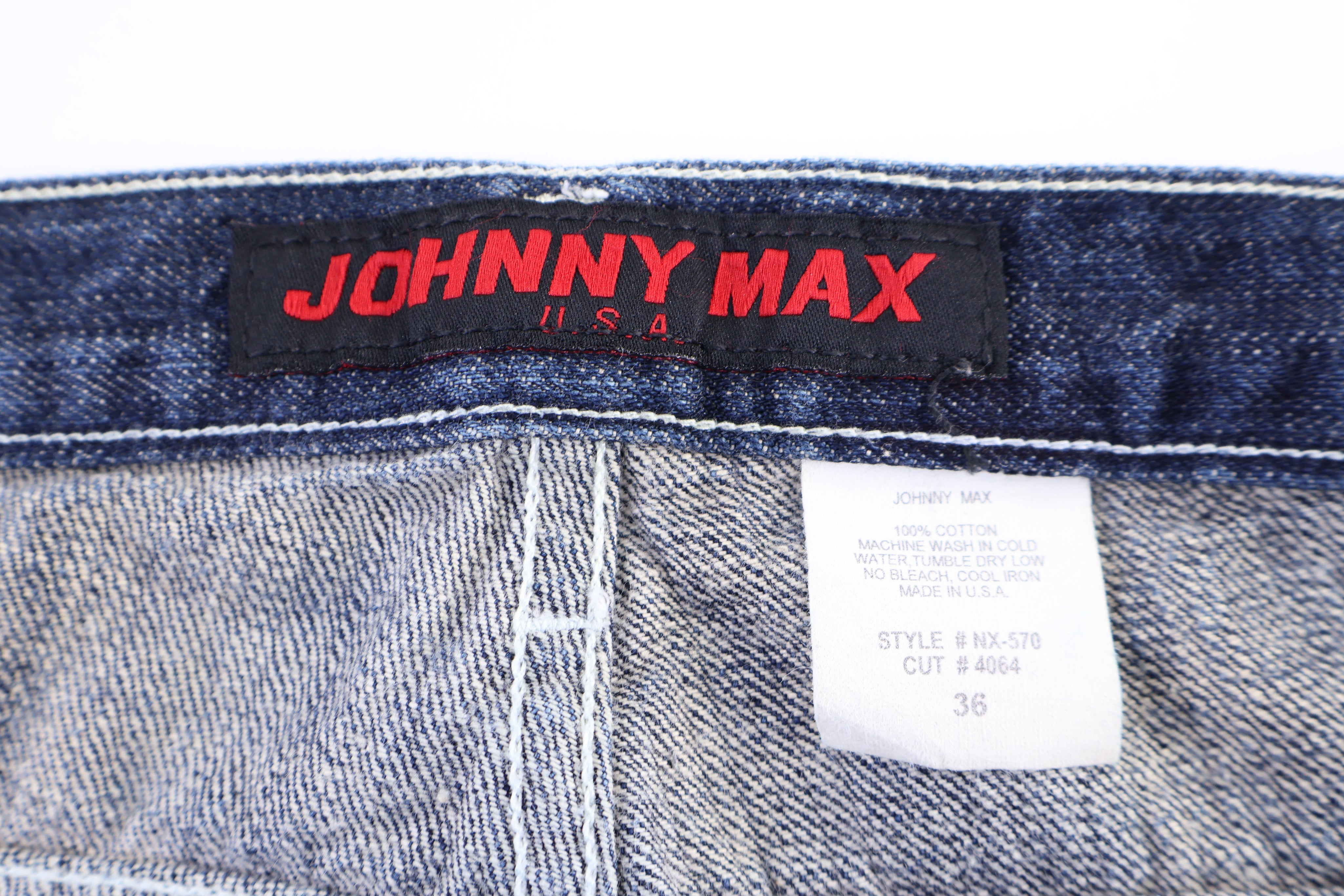 Johnny Max Dark Wash Denim Jeans