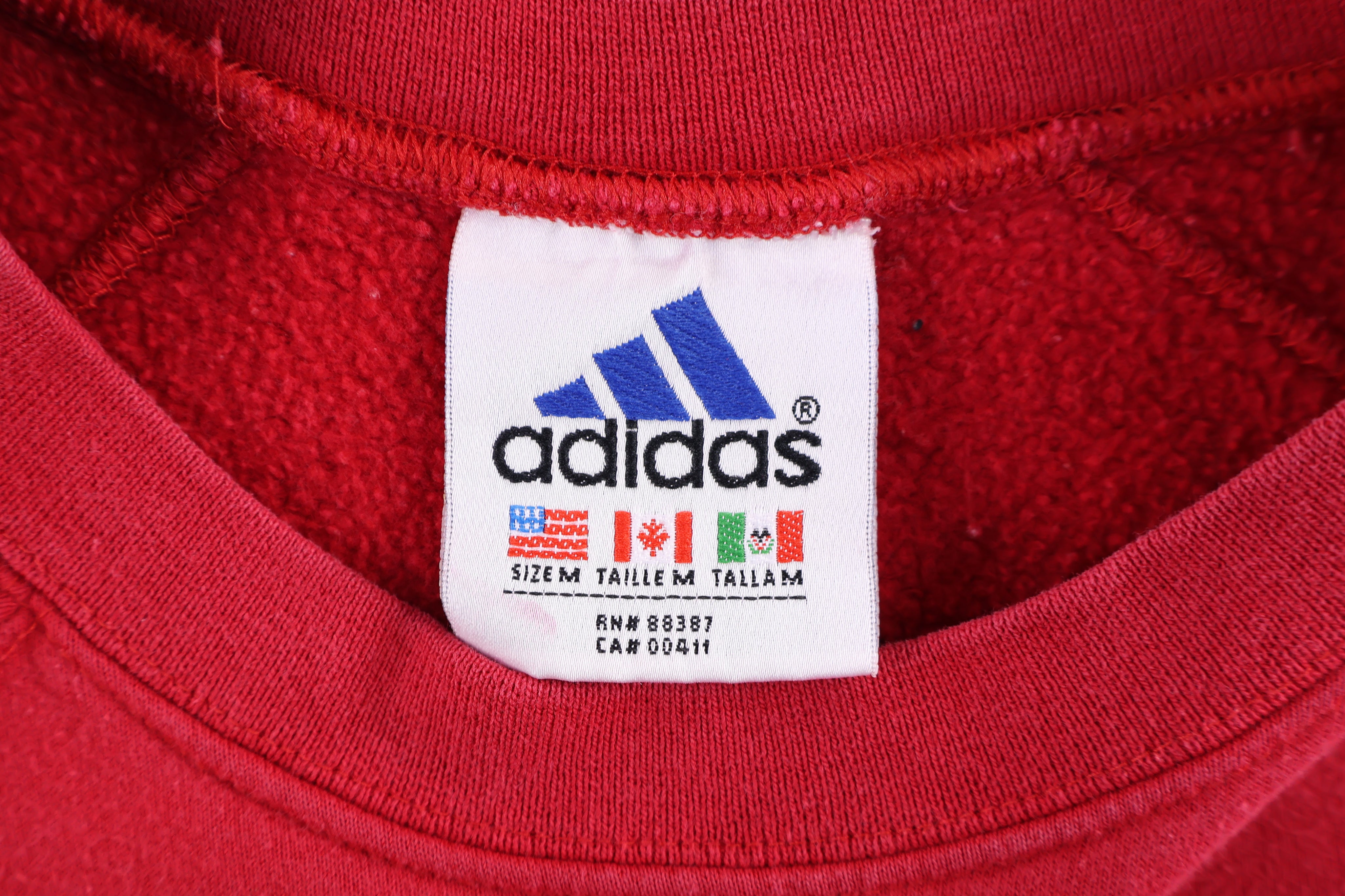 90's Adidas Embroidered Sweatshirt