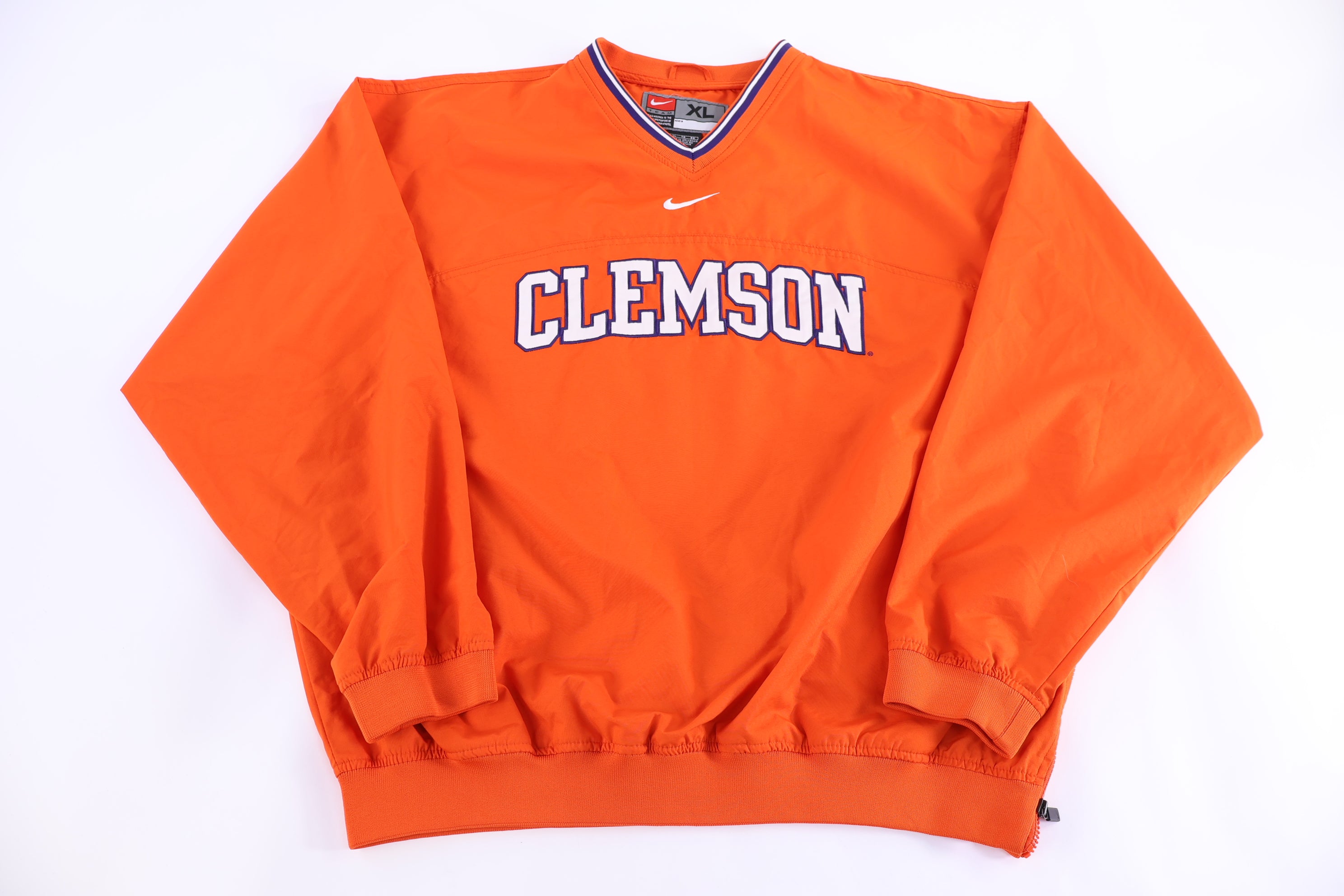 Vintage Nike Clemson University Pullover Windbreaker