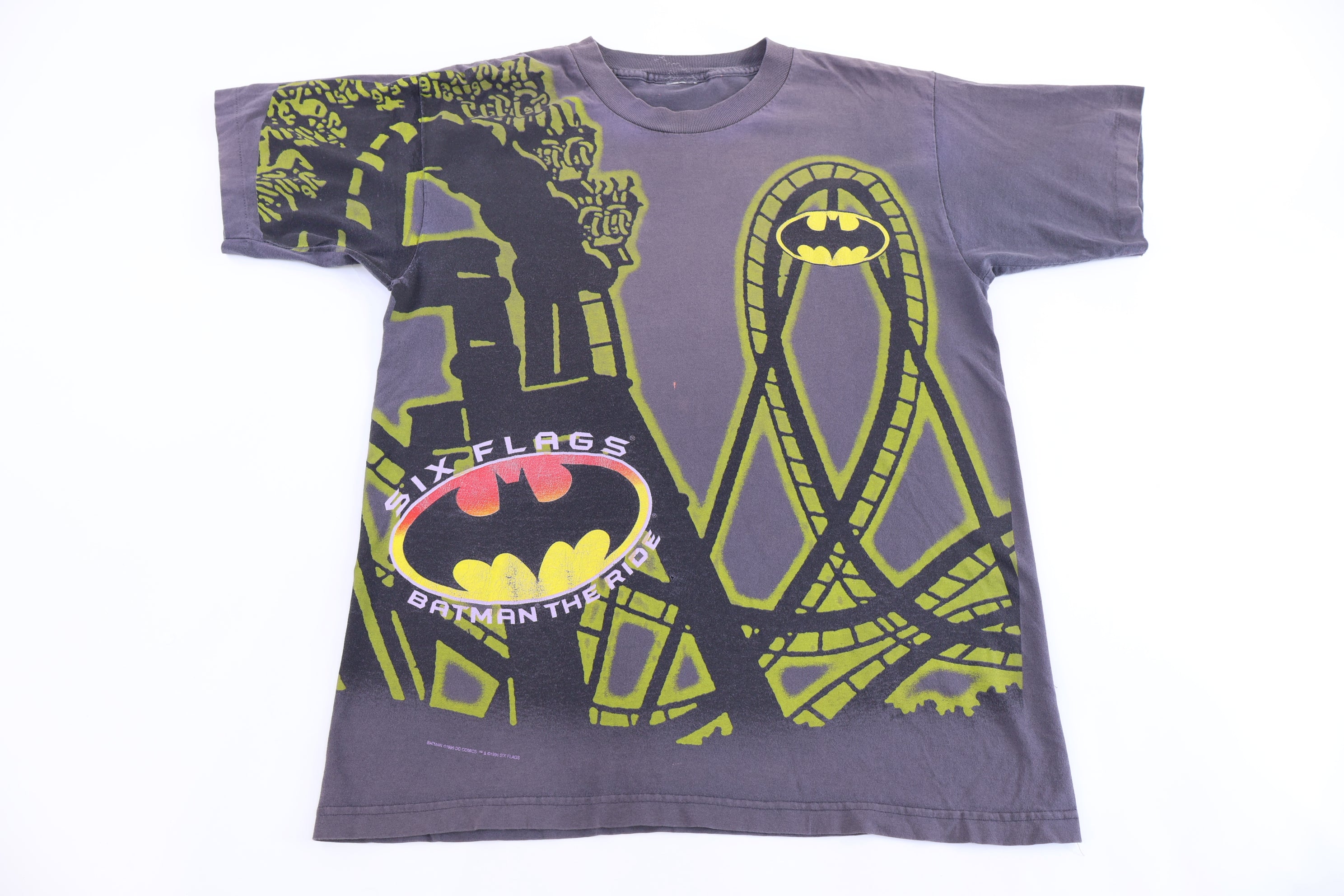 1995 Six Flags Batman Ride T-shirt