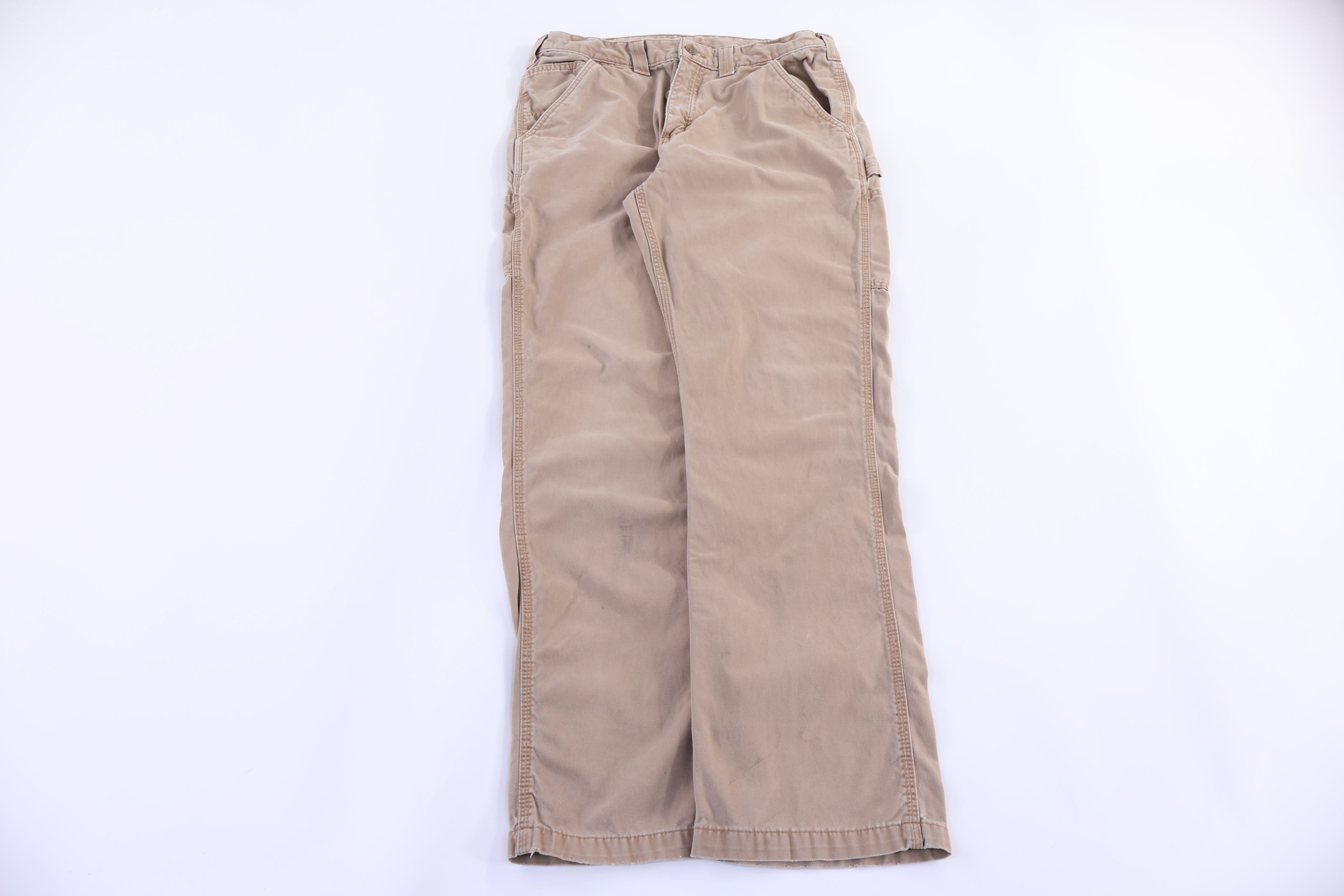 Carhartt Logo Patch Tan Pants