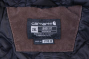 Carhartt Logo Patch Brown Full Zip Jacket