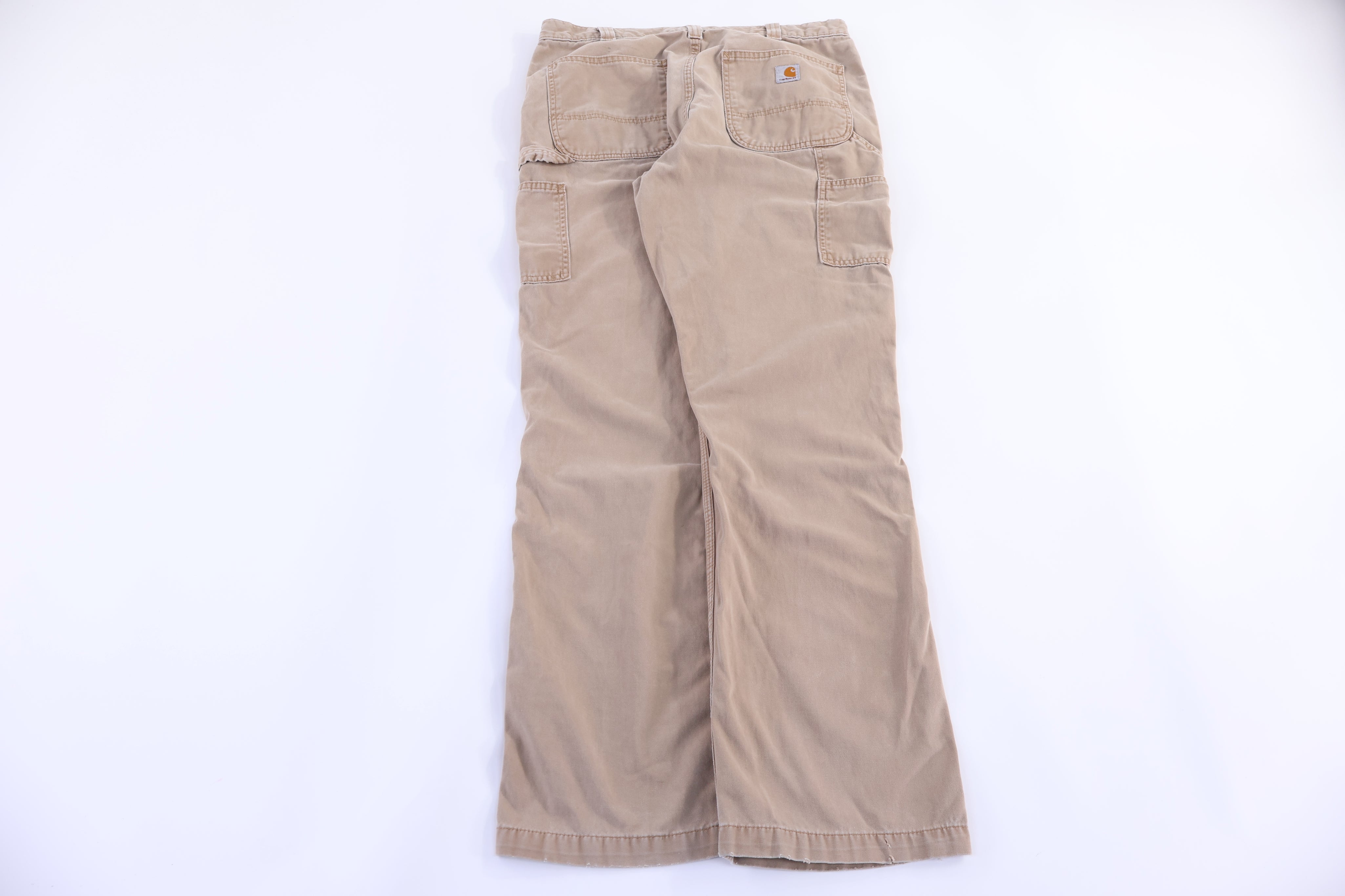 Carhartt Logo Patch Tan Pants