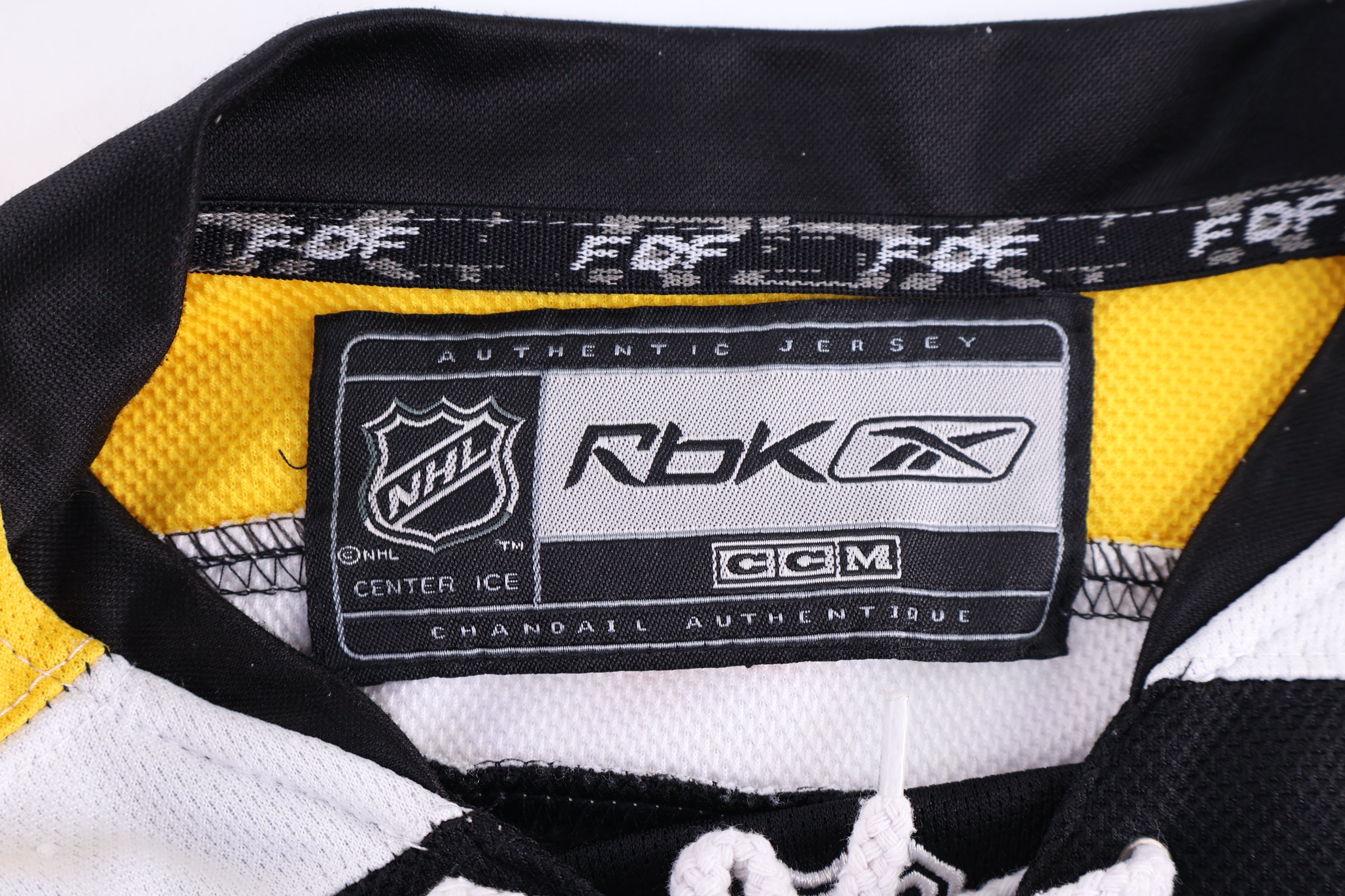 Vintage Reebok Boston Bruins Beadwell Hockey Jersey