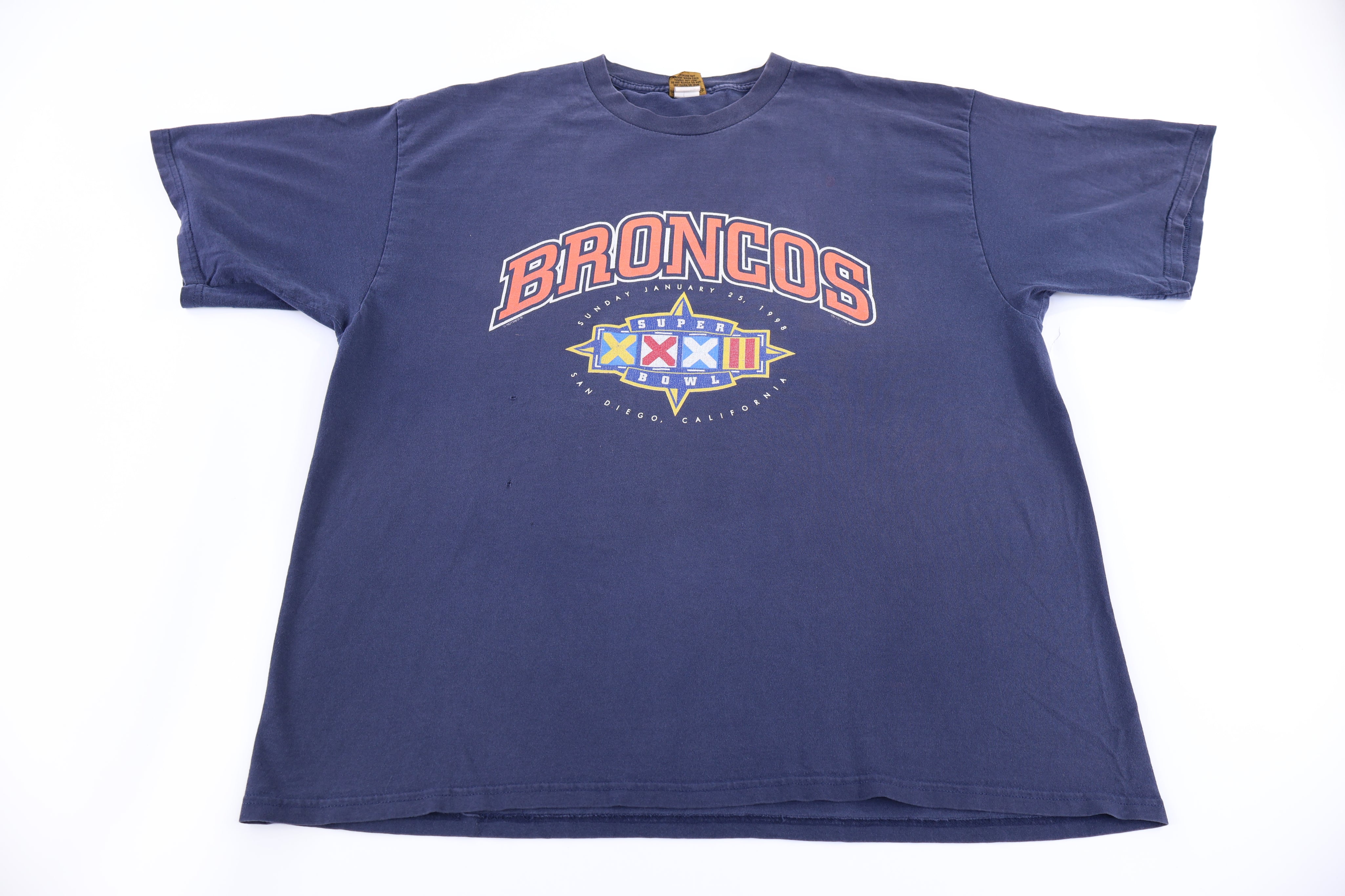 1998 Denver Broncos Football Super Bowl T-shirt