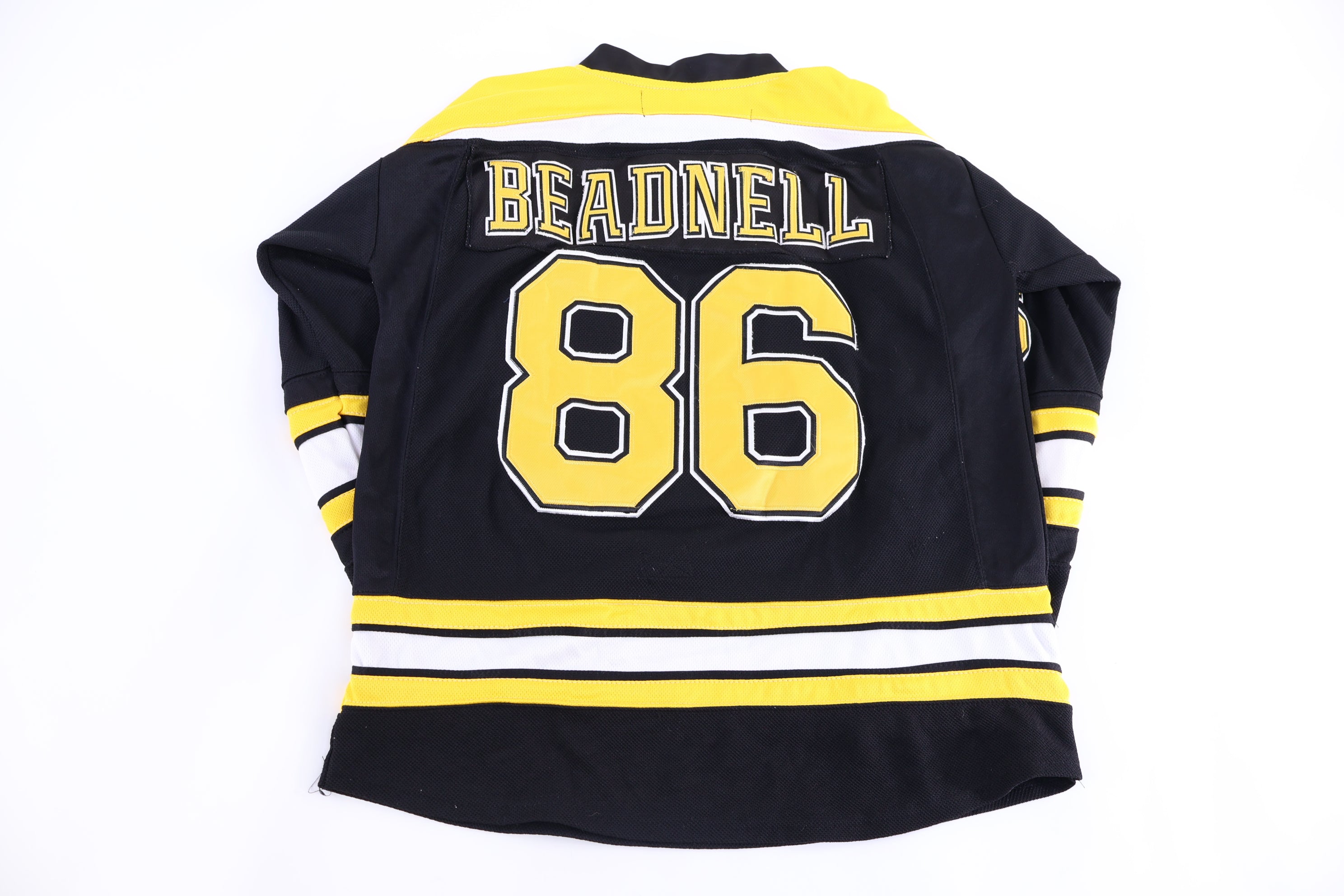 Vintage Reebok Boston Bruins Beadwell Hockey Jersey