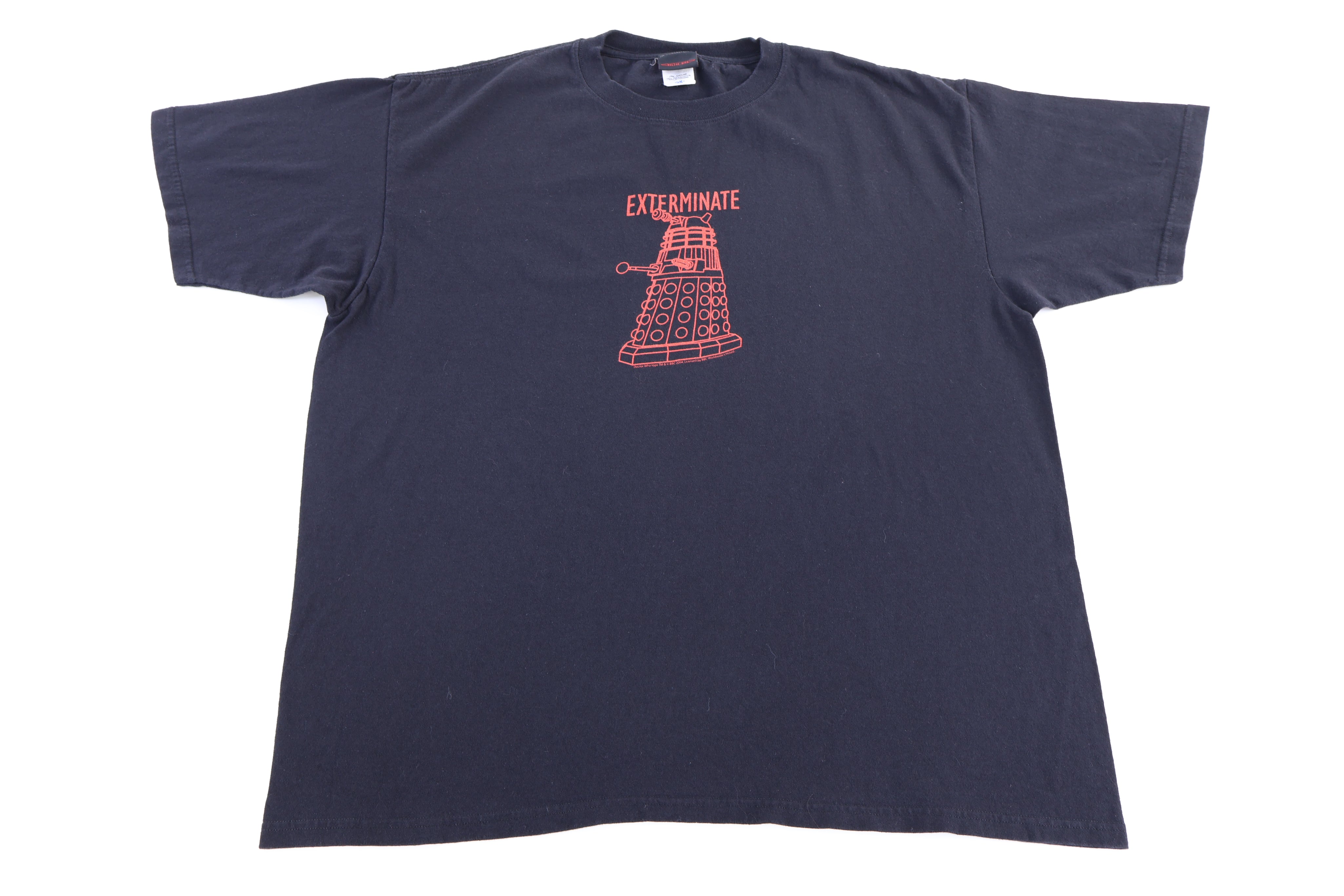 2004 Doctor Who Exterminate T-shirt