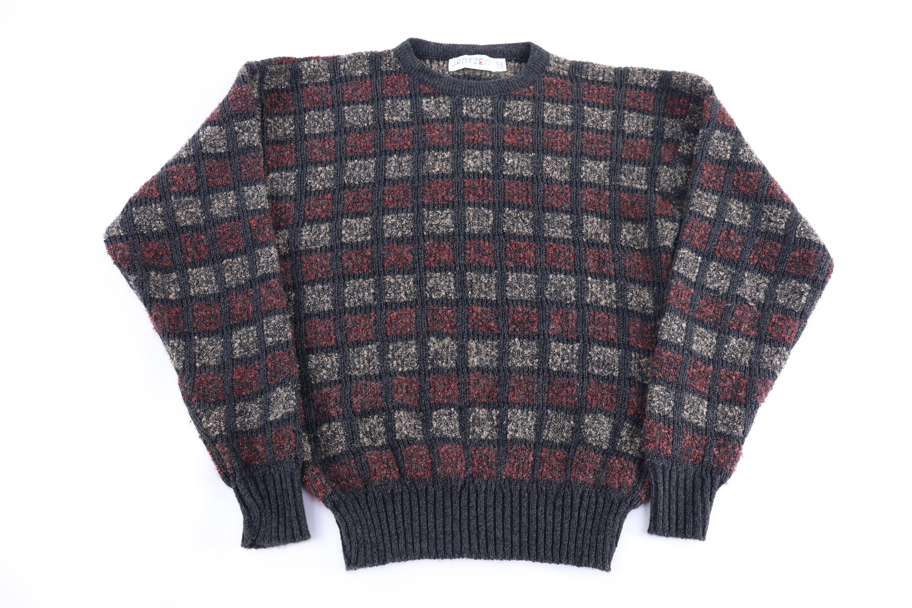 90's Jantzen Multipattern Knit Sweater
