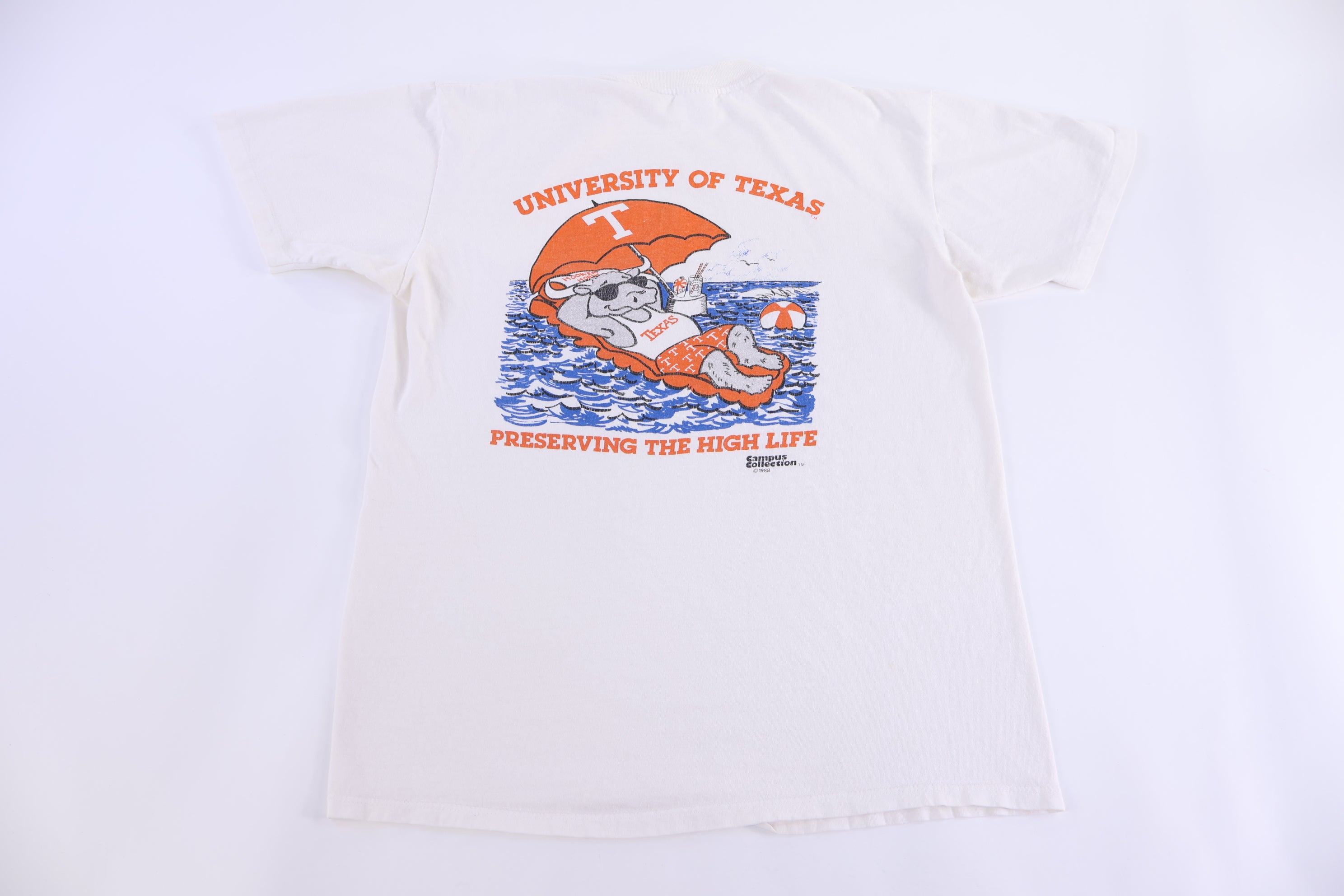 90's University of Texas Preserving The High Life T-shirt