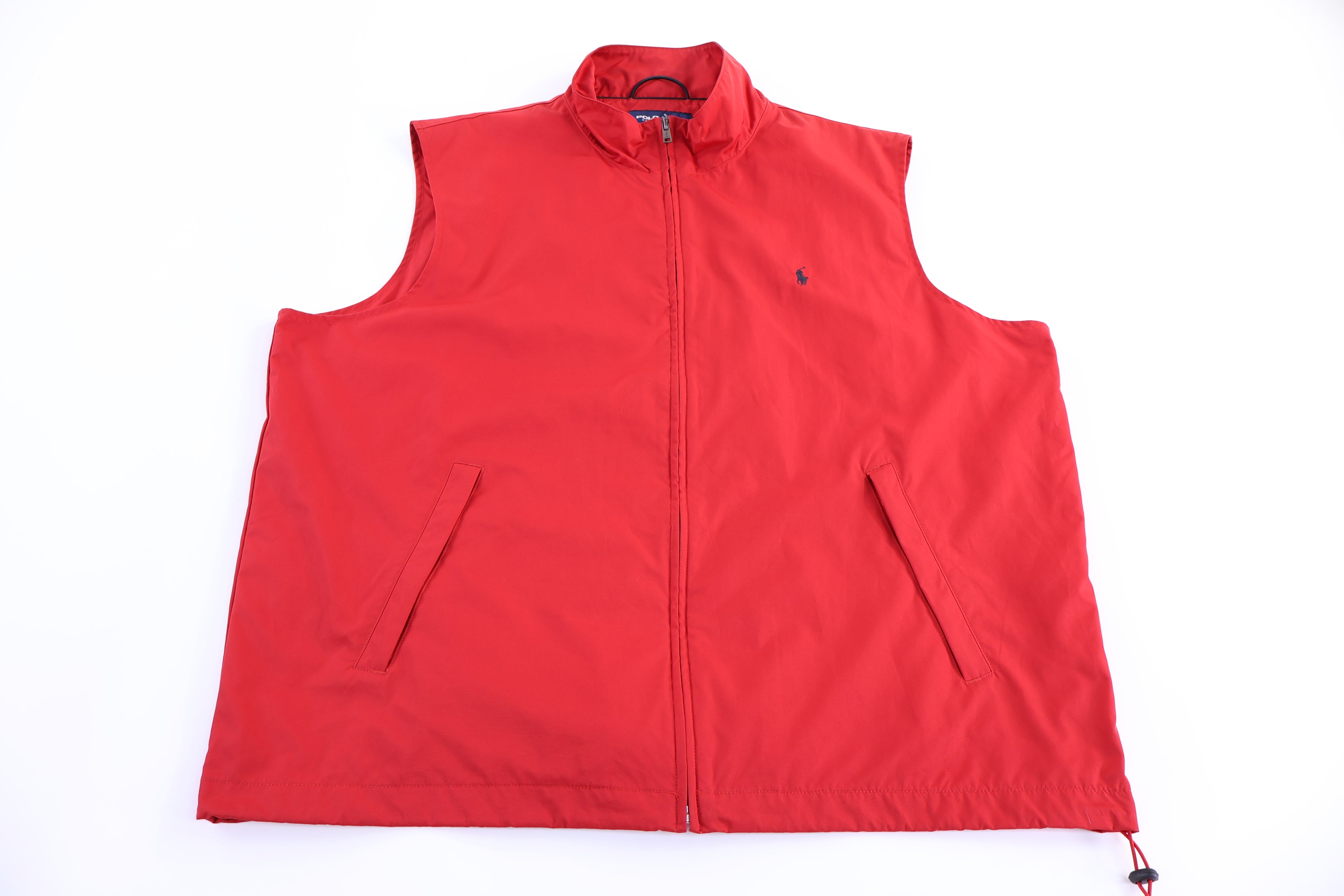 Ralph Lauren Polo Golf Red Full Zip Vest