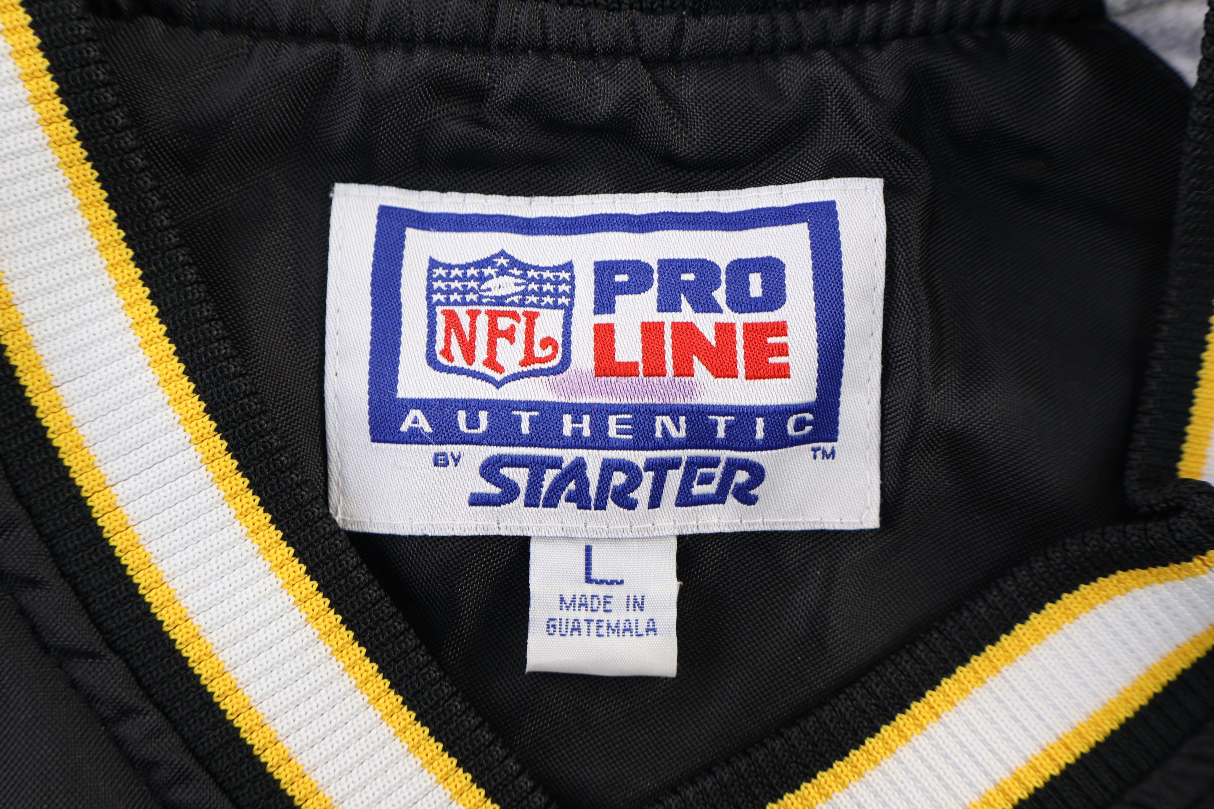 90's Pittsburgh Steelers Football Pullover Windbreaker