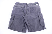 Carhartt Logo Patch Grey Cargo Shorts