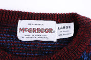 90's McGregor Multicolor Knit Sweater