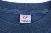 Vintage Anchor Blue Cross Graphic T-shirt