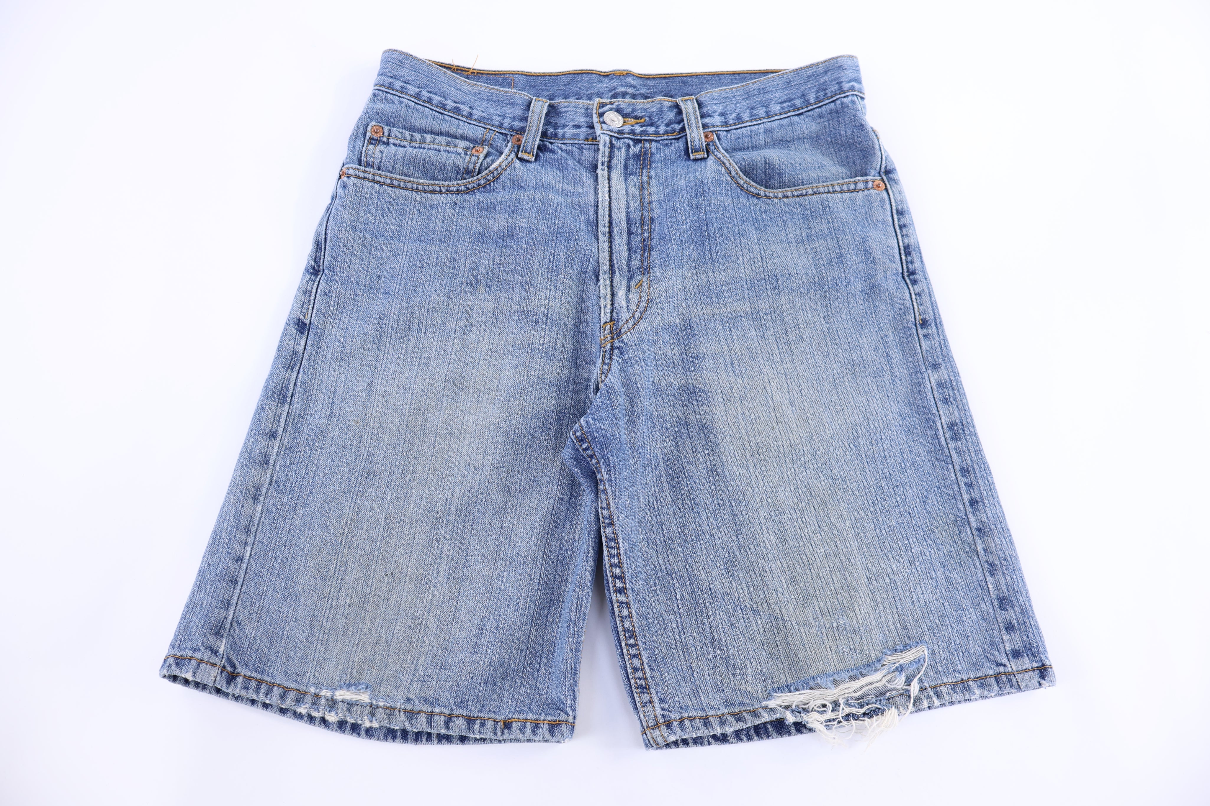 Levi's 550 Medium Wash Denim Shorts