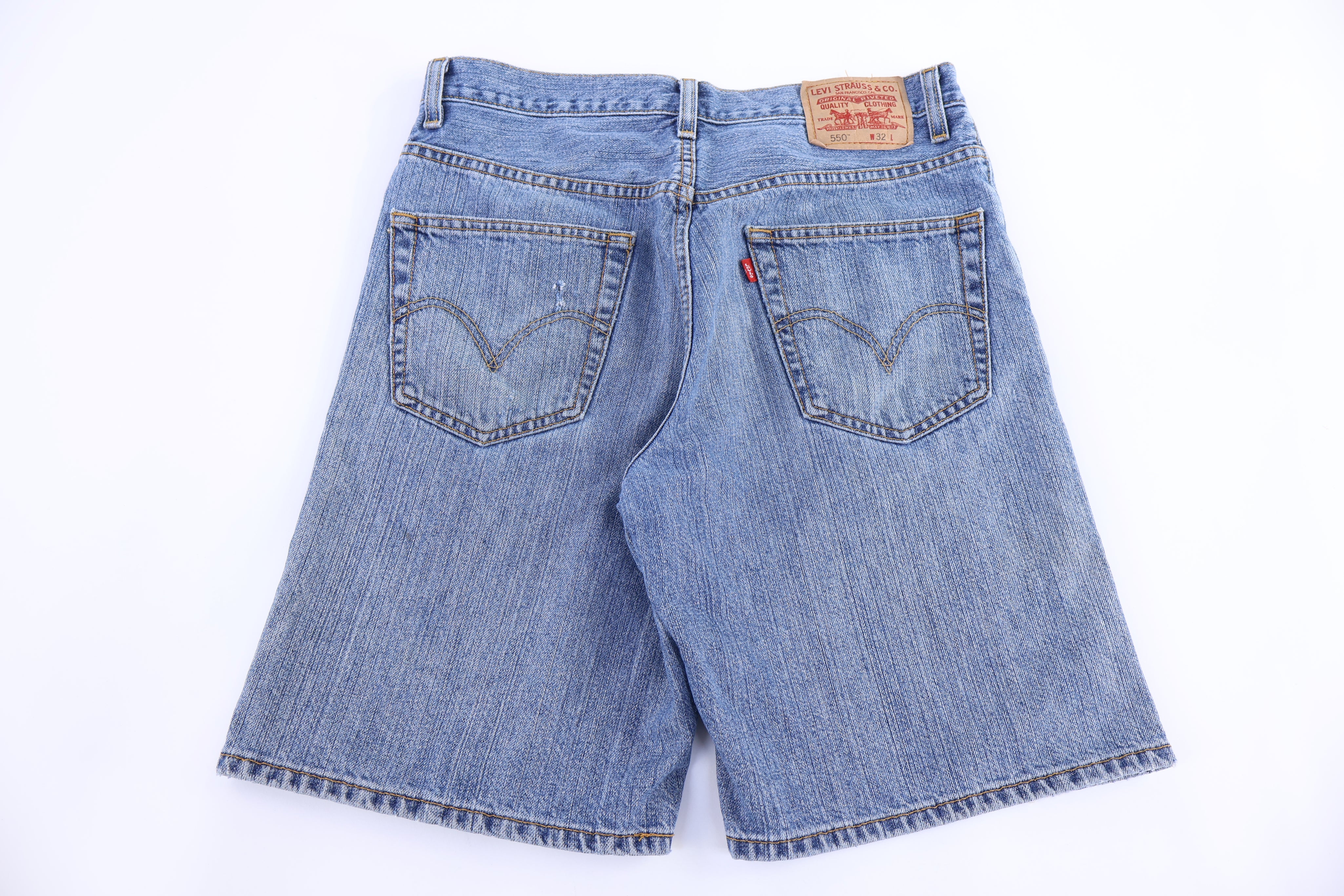 Levi's 550 Medium Wash Denim Shorts
