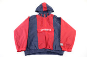 Vintage New England Patriots Pullover Windbreaker