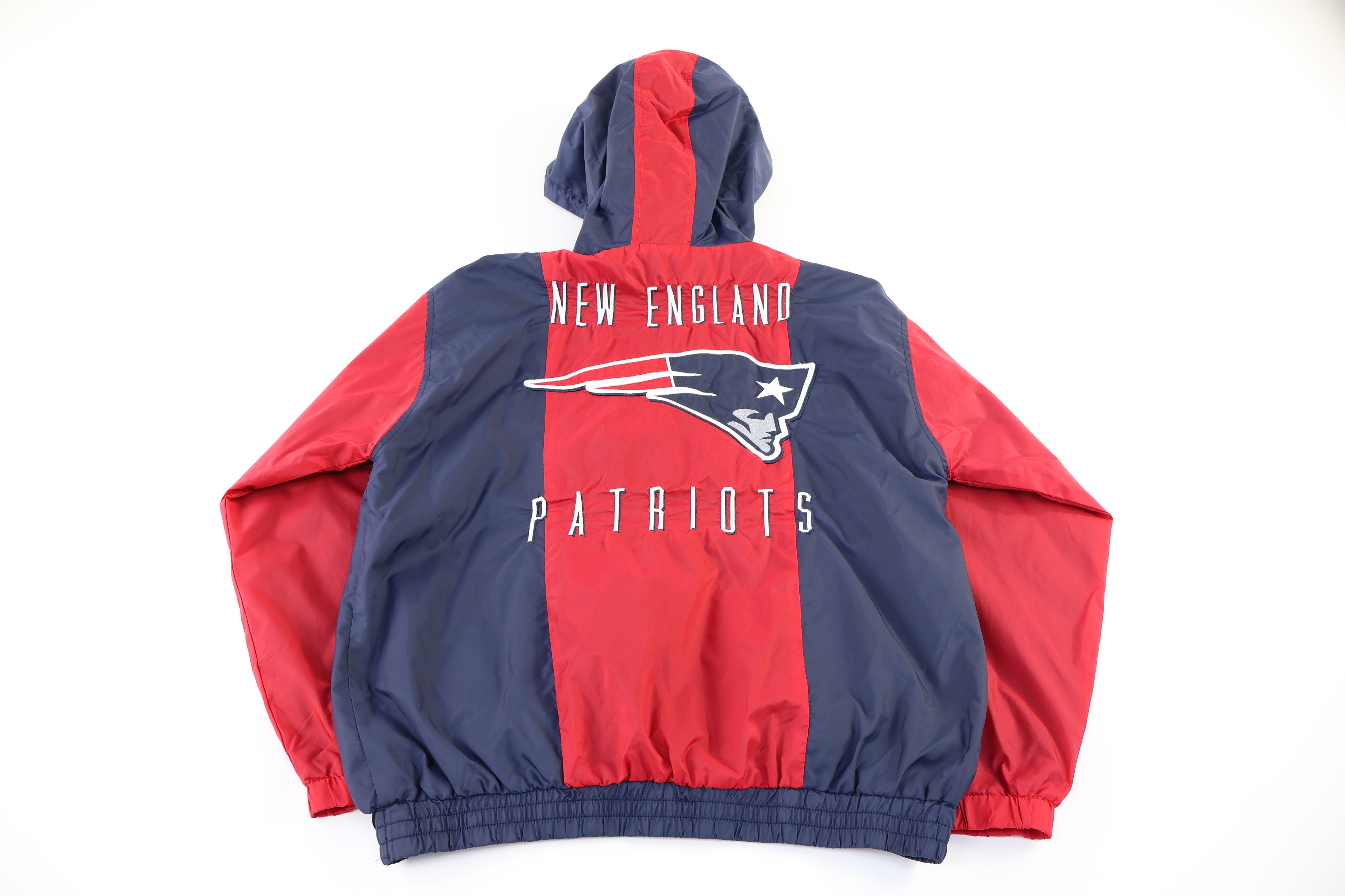 Vintage New England Patriots Pullover Windbreaker