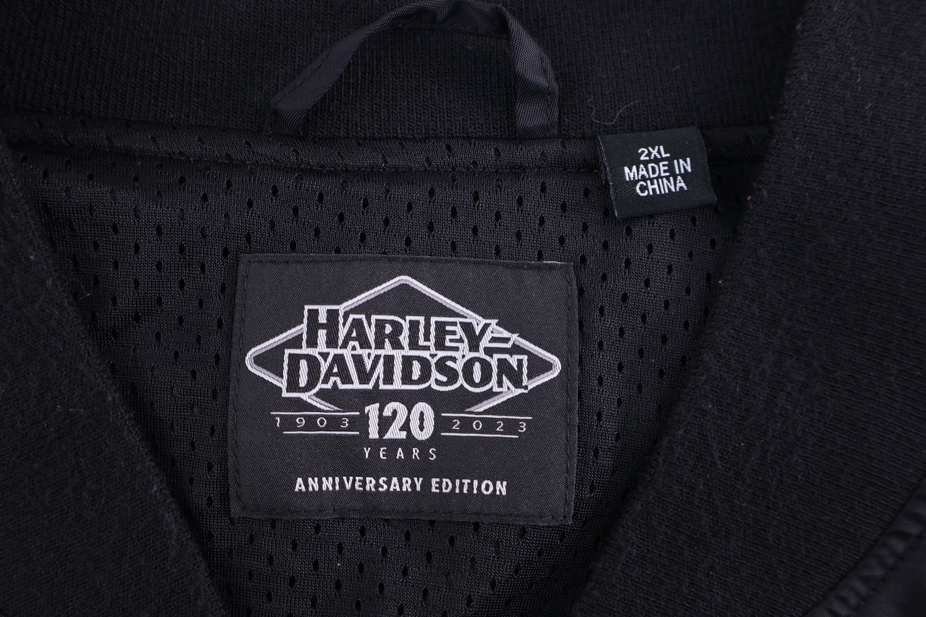 Harley Davidson Motorcycles 120th Anniversary Full Zip Jacket