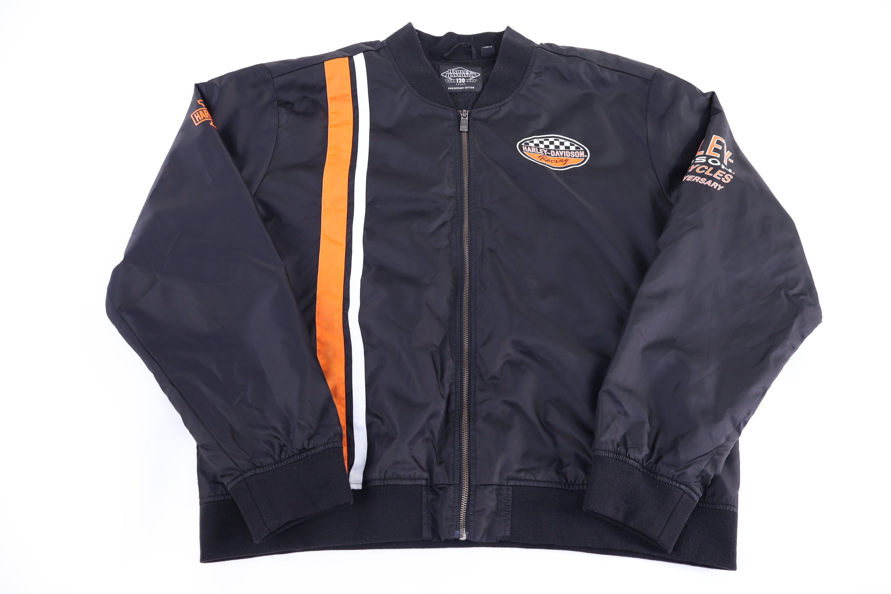 Harley Davidson Motorcycles 120th Anniversary Full Zip Jacket