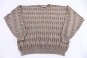 Vintage Louis Romi Multipattern Knit Sweater