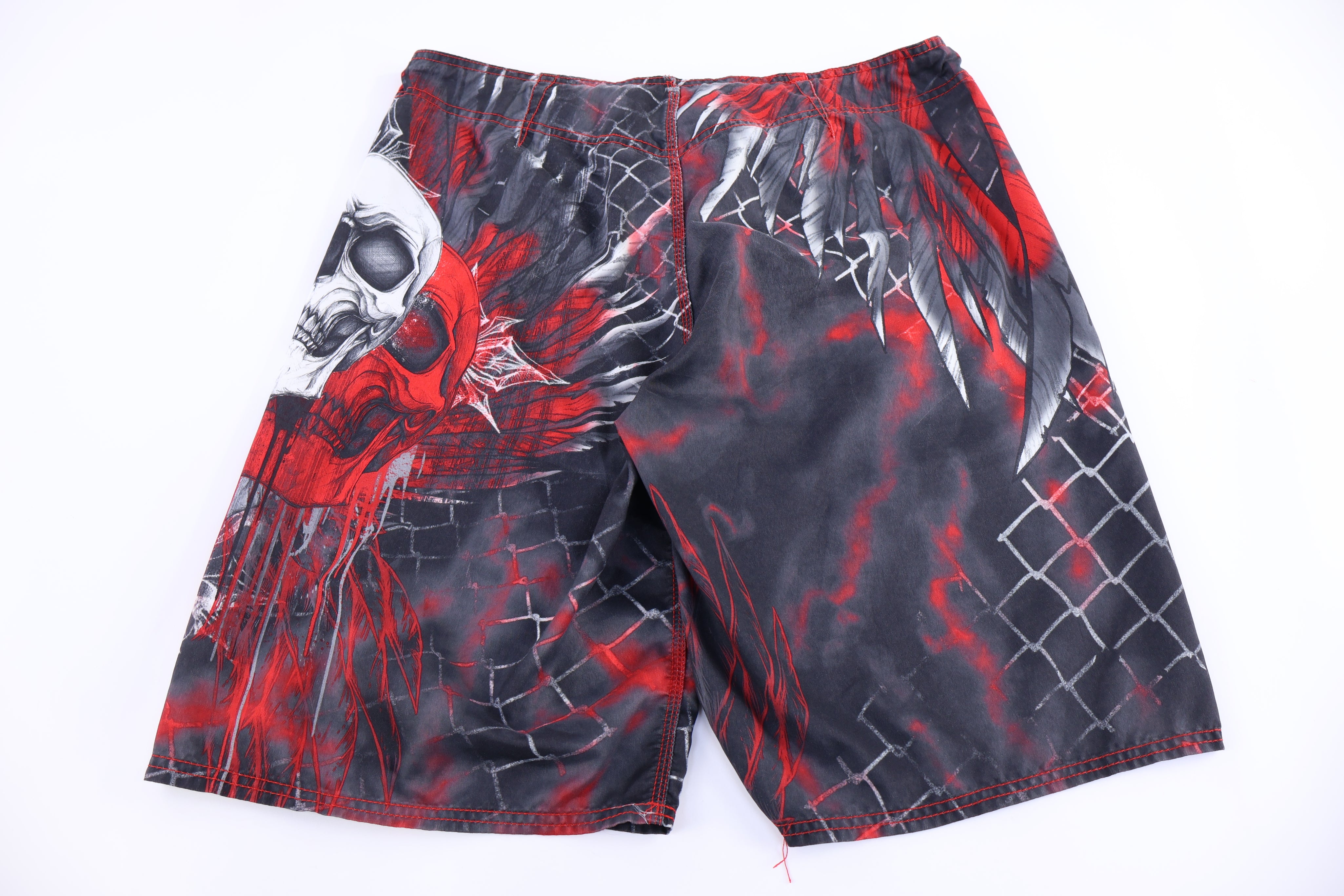 MMA Elite Skull Graphic Shorts