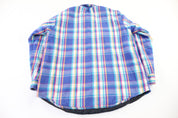 80's Five Brother Multicolor Plaid LS Button Down